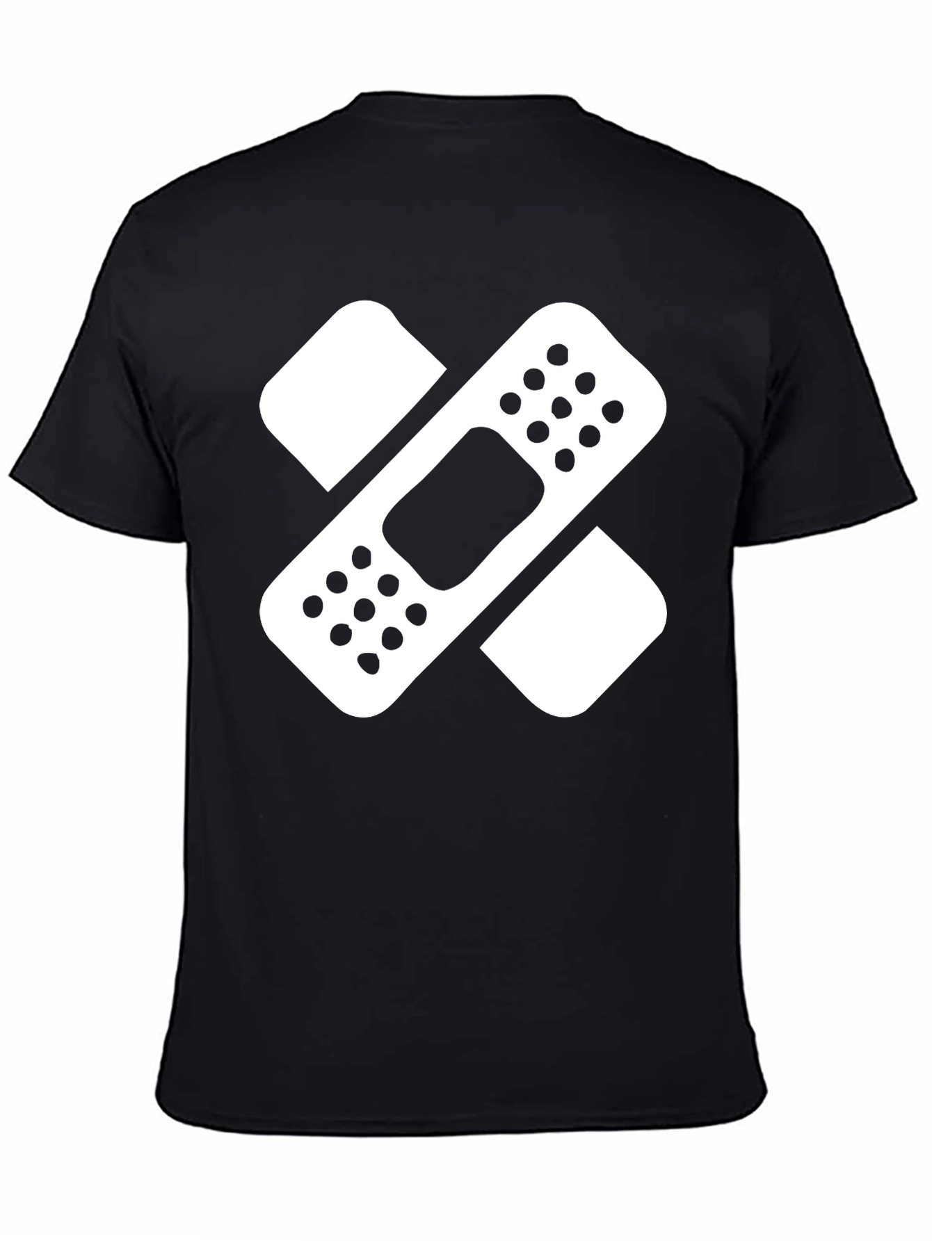 Bandage Graphic Tee - Funny First Aid Shirt