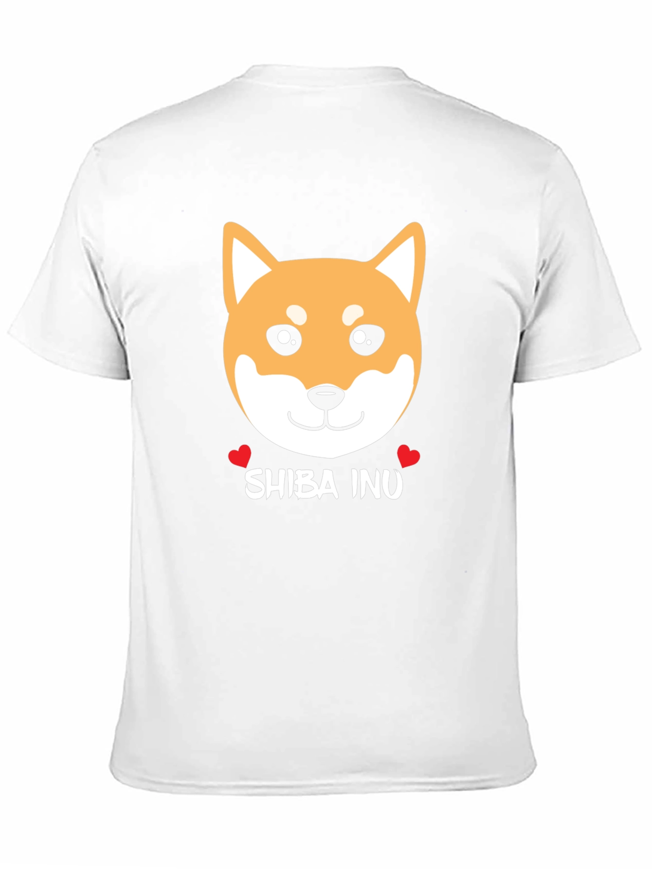 Shiba Inu Dog Graphic Print T-Shirt