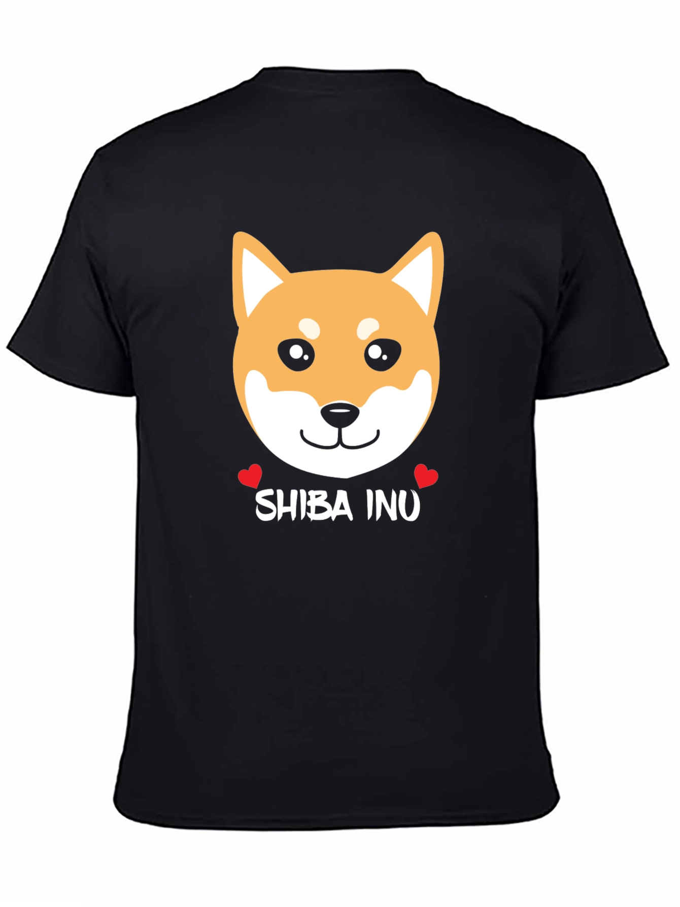 Shiba Inu Dog Graphic Print T-Shirt