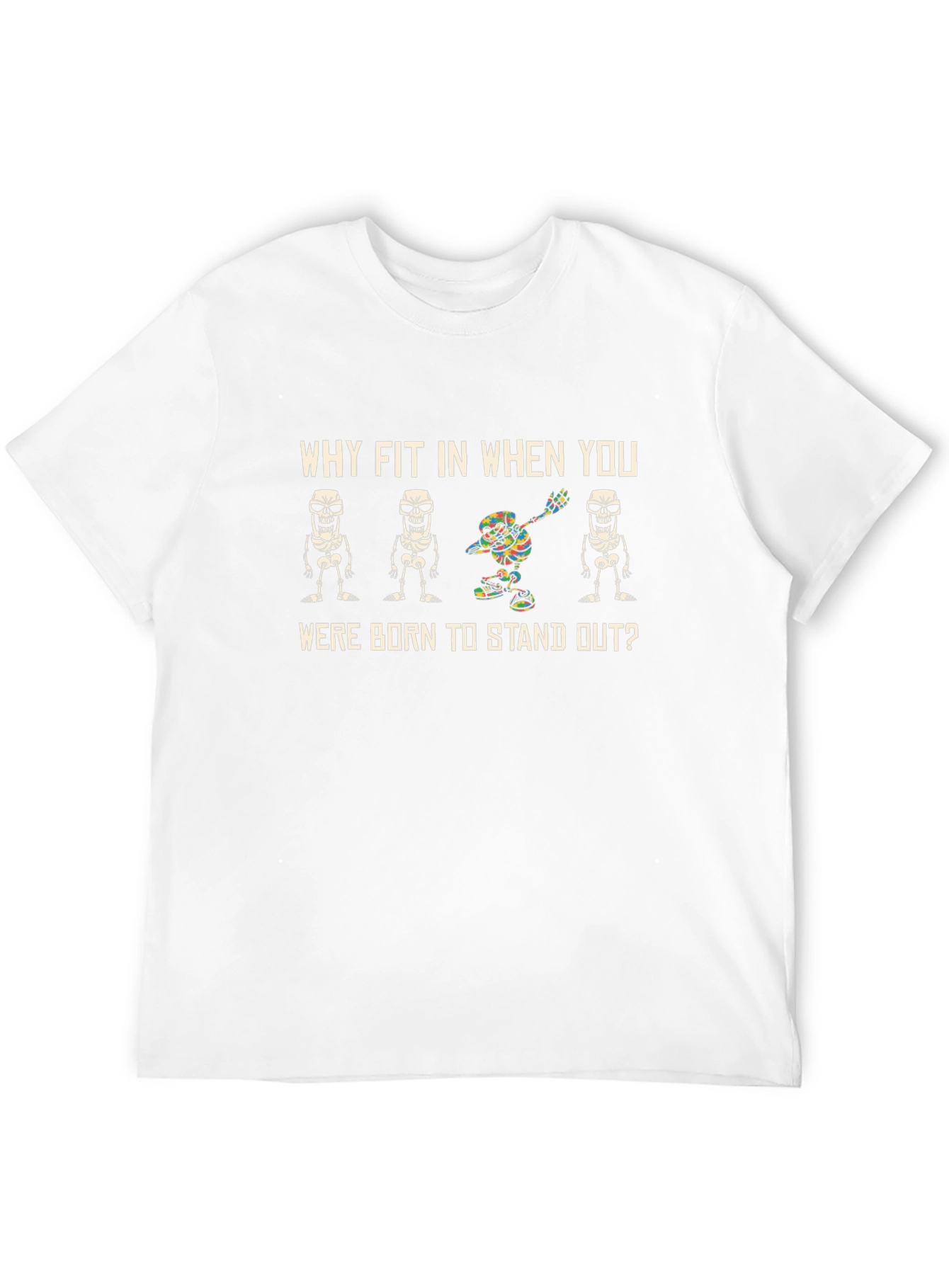 Stand Out Skeleton T-Shirt - Be Unique!