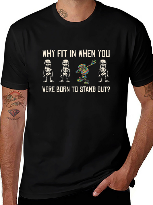 Stand Out Skeleton T-Shirt - Be Unique!