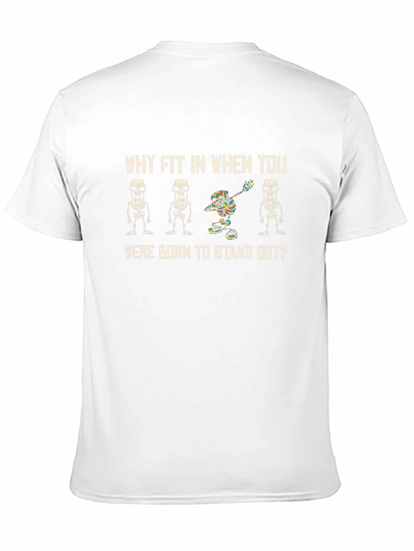 Stand Out Skeleton T-Shirt - Be Unique!