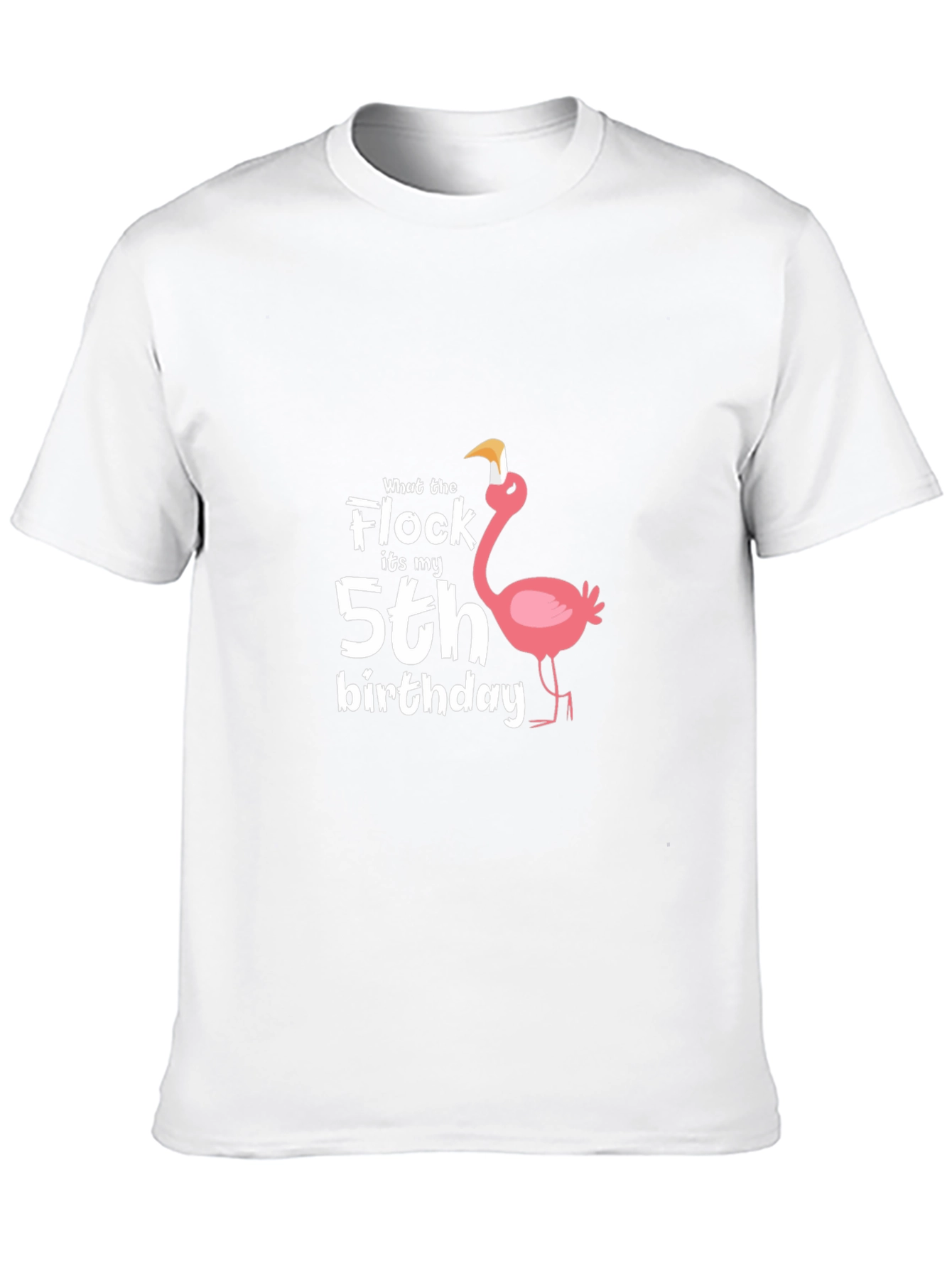 What the Flock Its My 5th Birthday T-Shirt