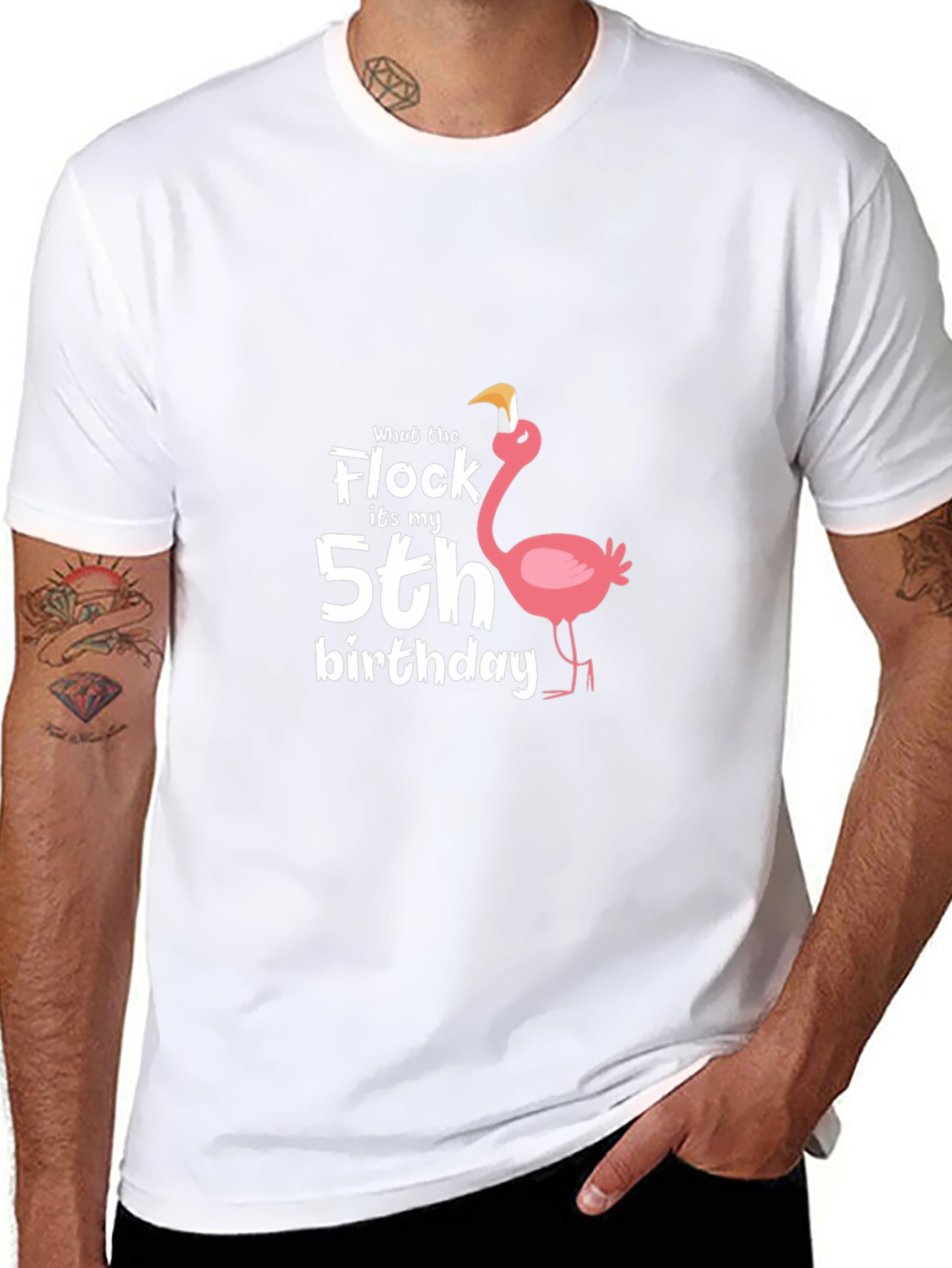 What the Flock Its My 5th Birthday T-Shirt