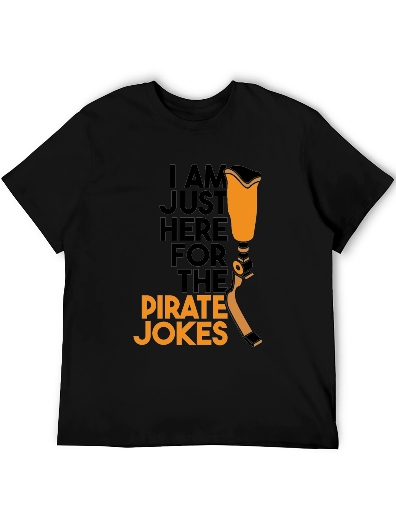 Pirate Jokes Amputee Leg Humor T-Shirt