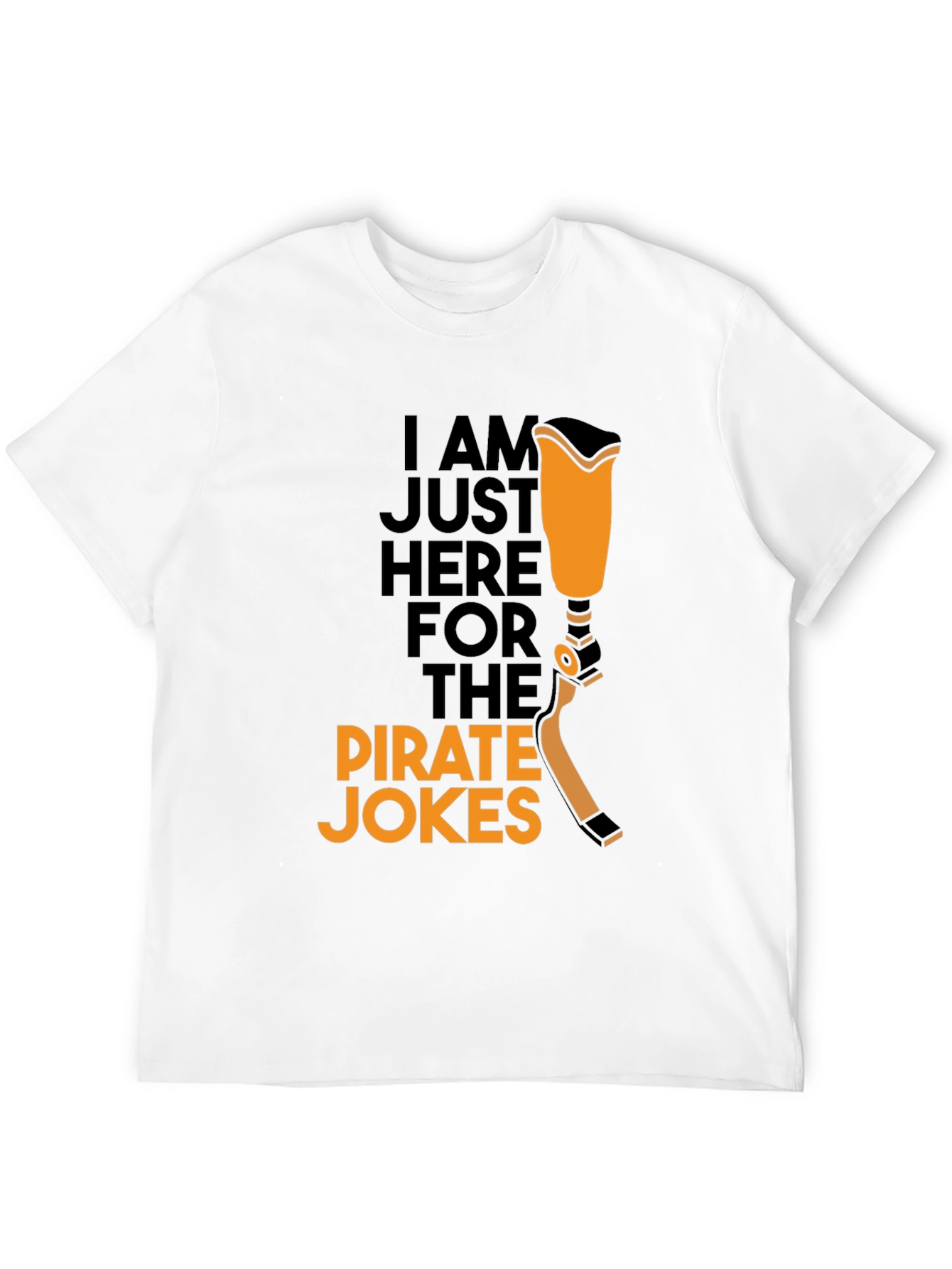 Pirate Jokes Amputee Leg Humor T-Shirt