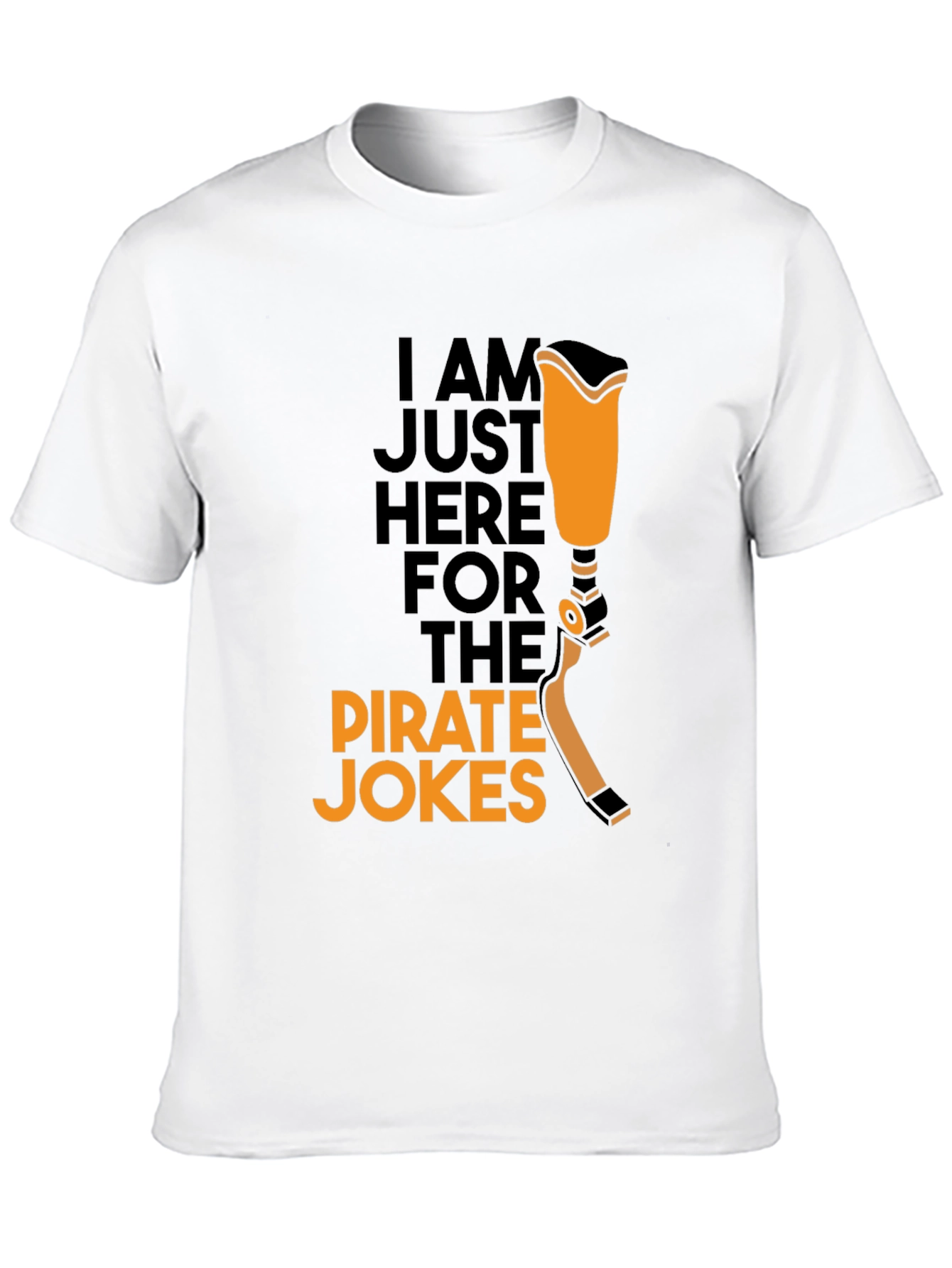 Pirate Jokes Amputee Leg Humor T-Shirt