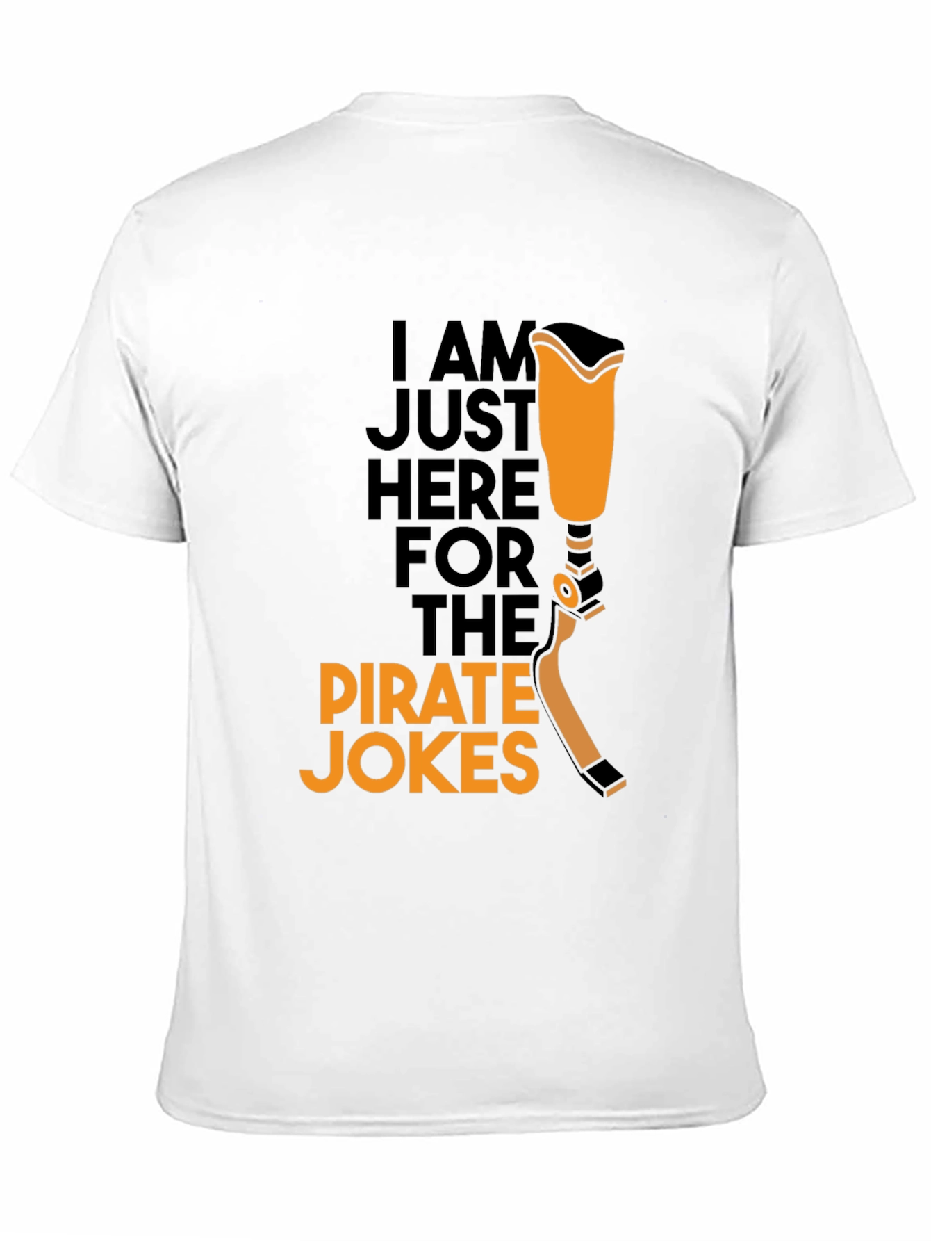 Pirate Jokes Amputee Leg Humor T-Shirt