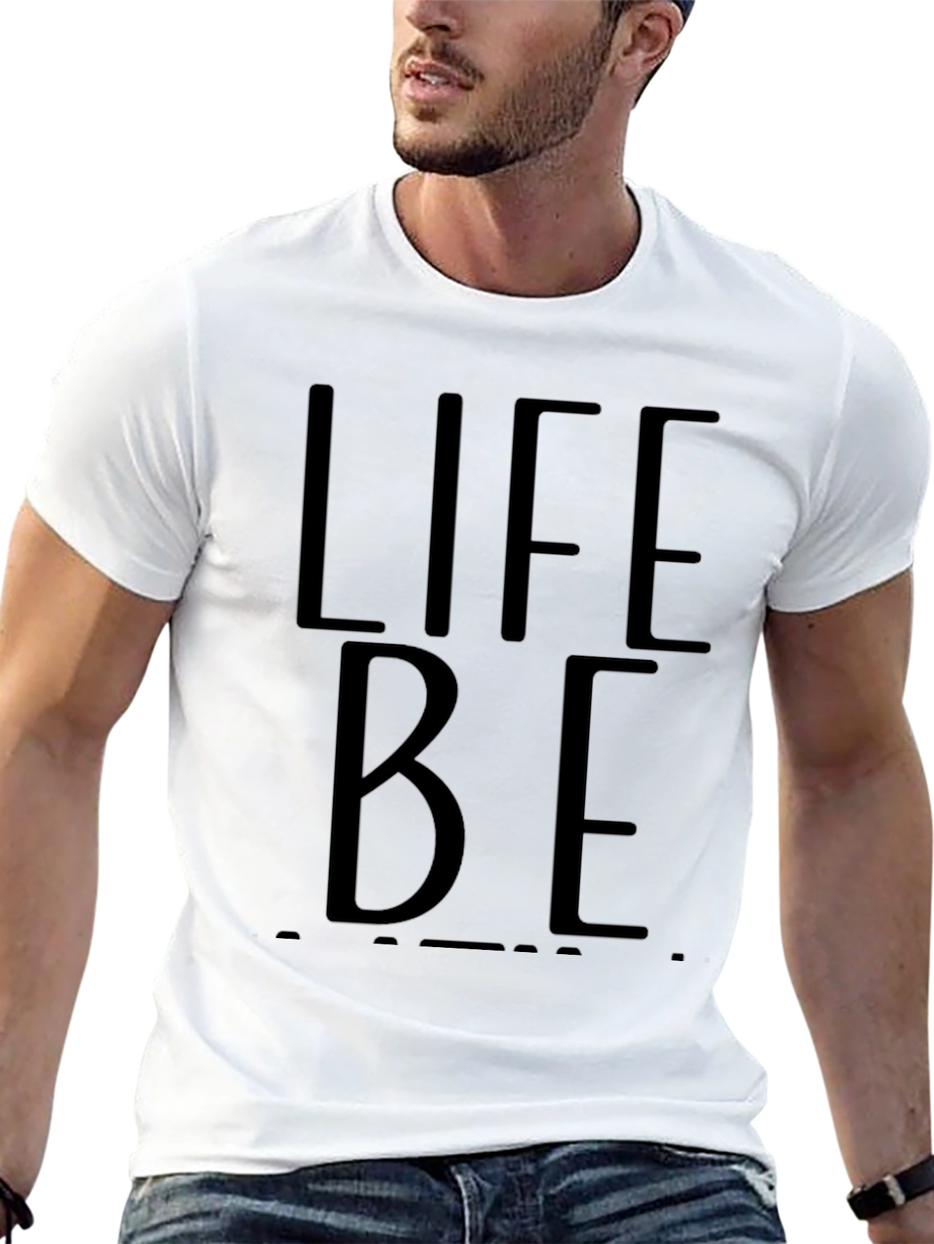 Life Be Graphic T-Shirt - Black