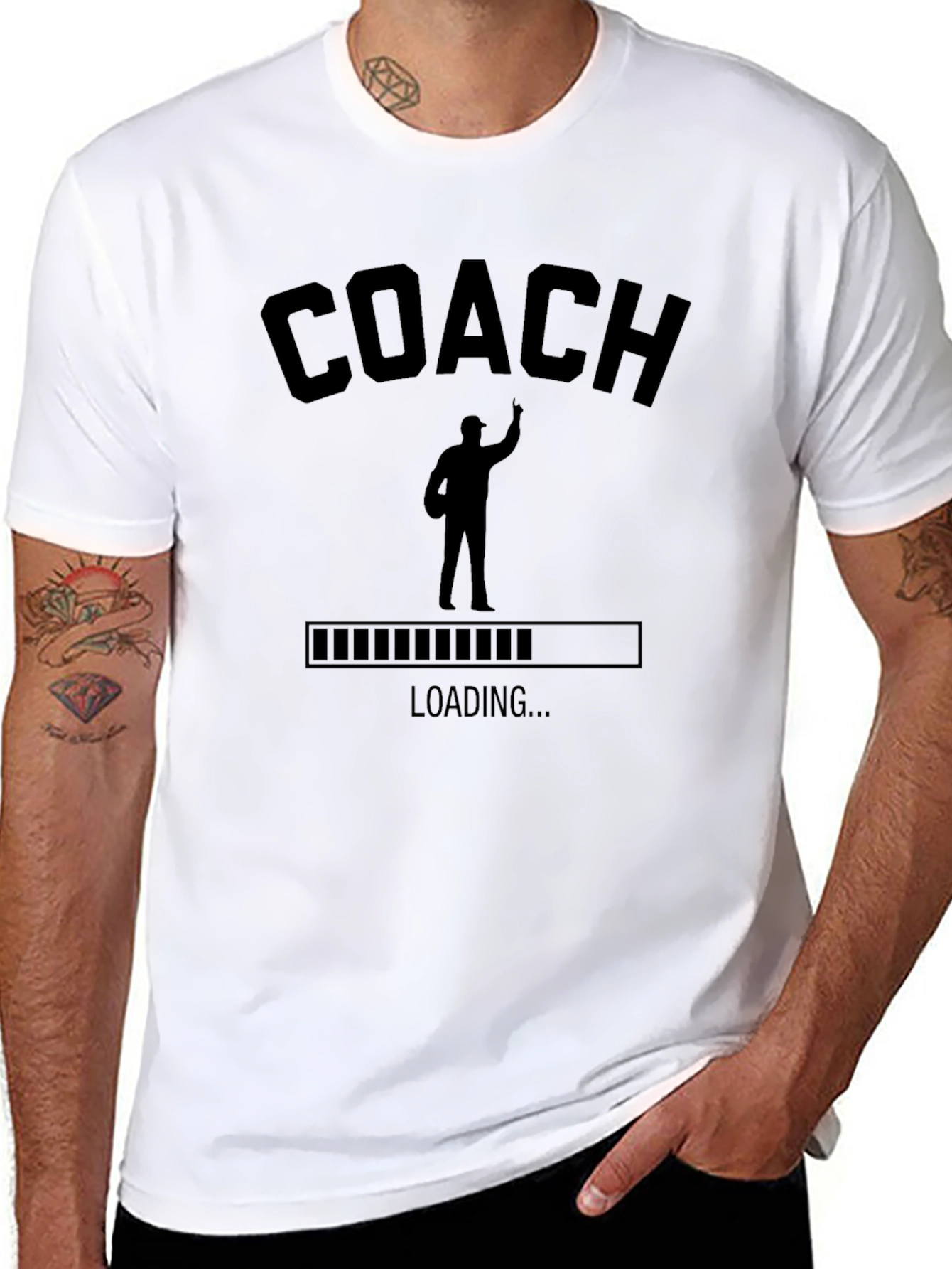 Coach Loading T-Shirt - Funny Sports Tee