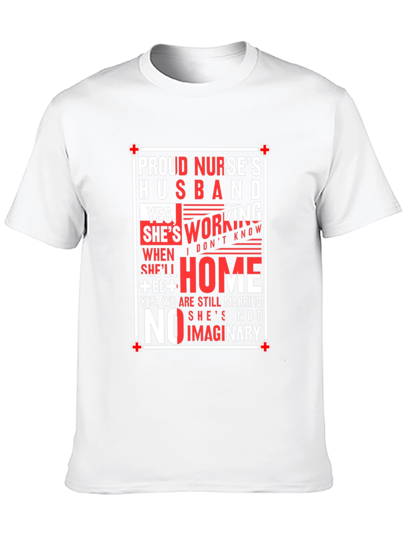 Proud Nurses Husband Graphic Tee