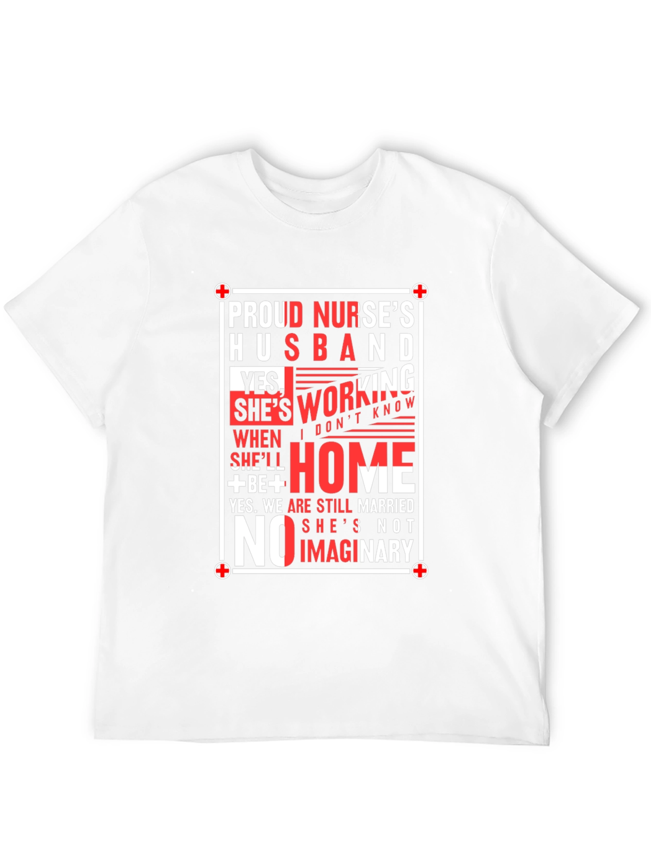Proud Nurses Husband Graphic Tee