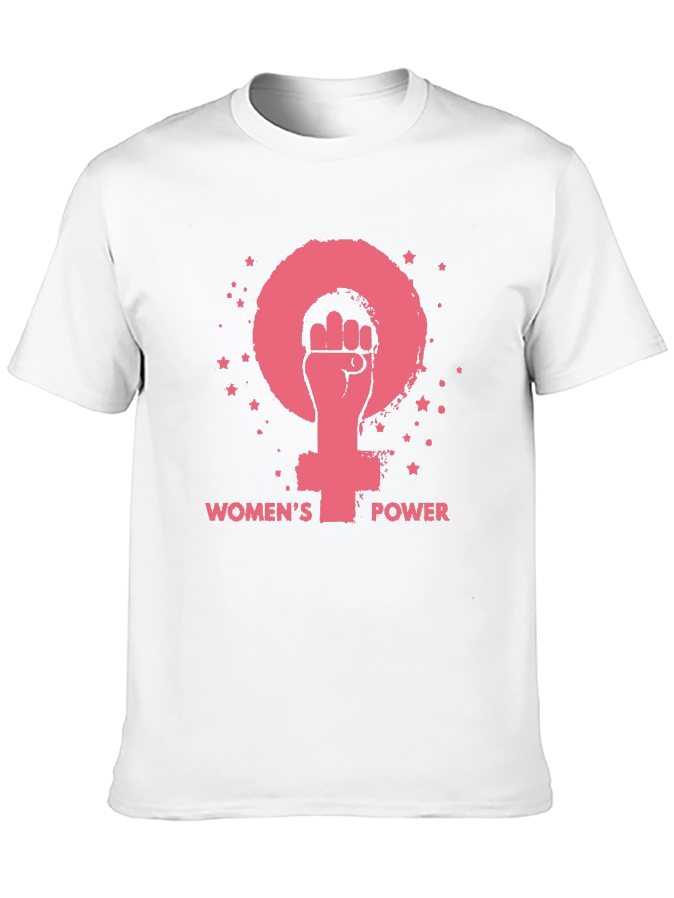 Womens Power Graphic Tee - Feminist Fist