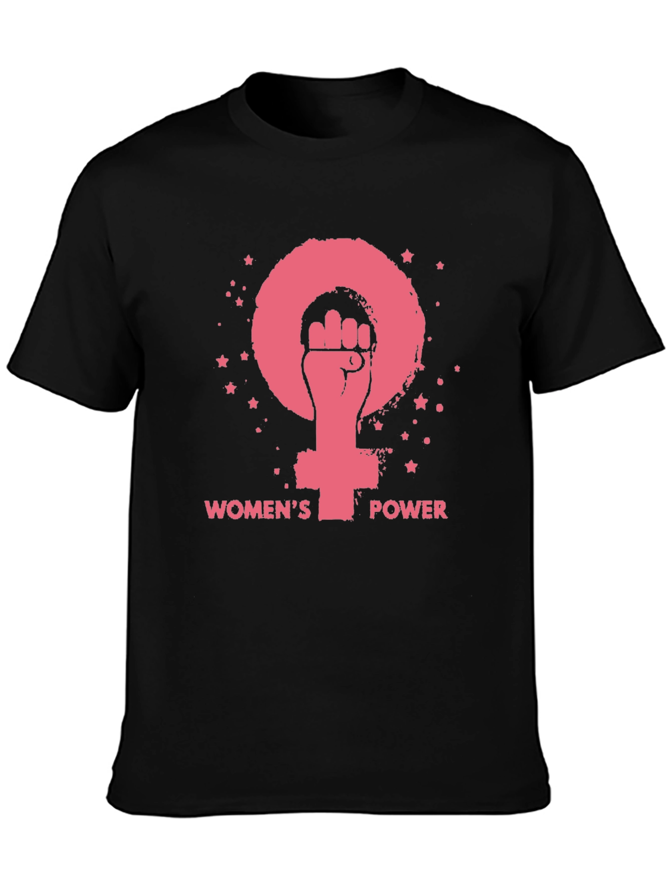 Womens Power Graphic Tee - Feminist Fist