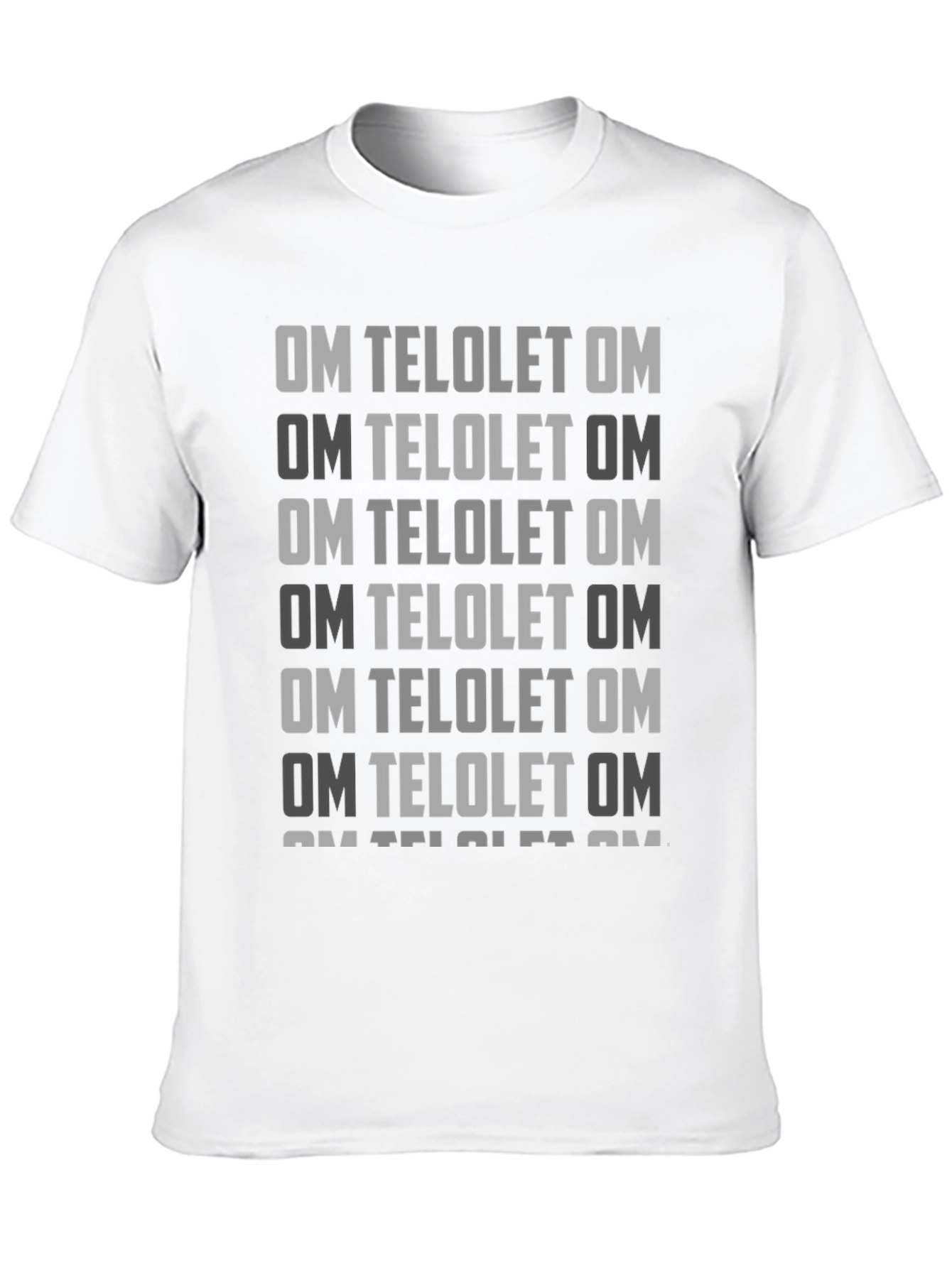 Om Telolet Om Graphic T-Shirt - Trendy Black Tee