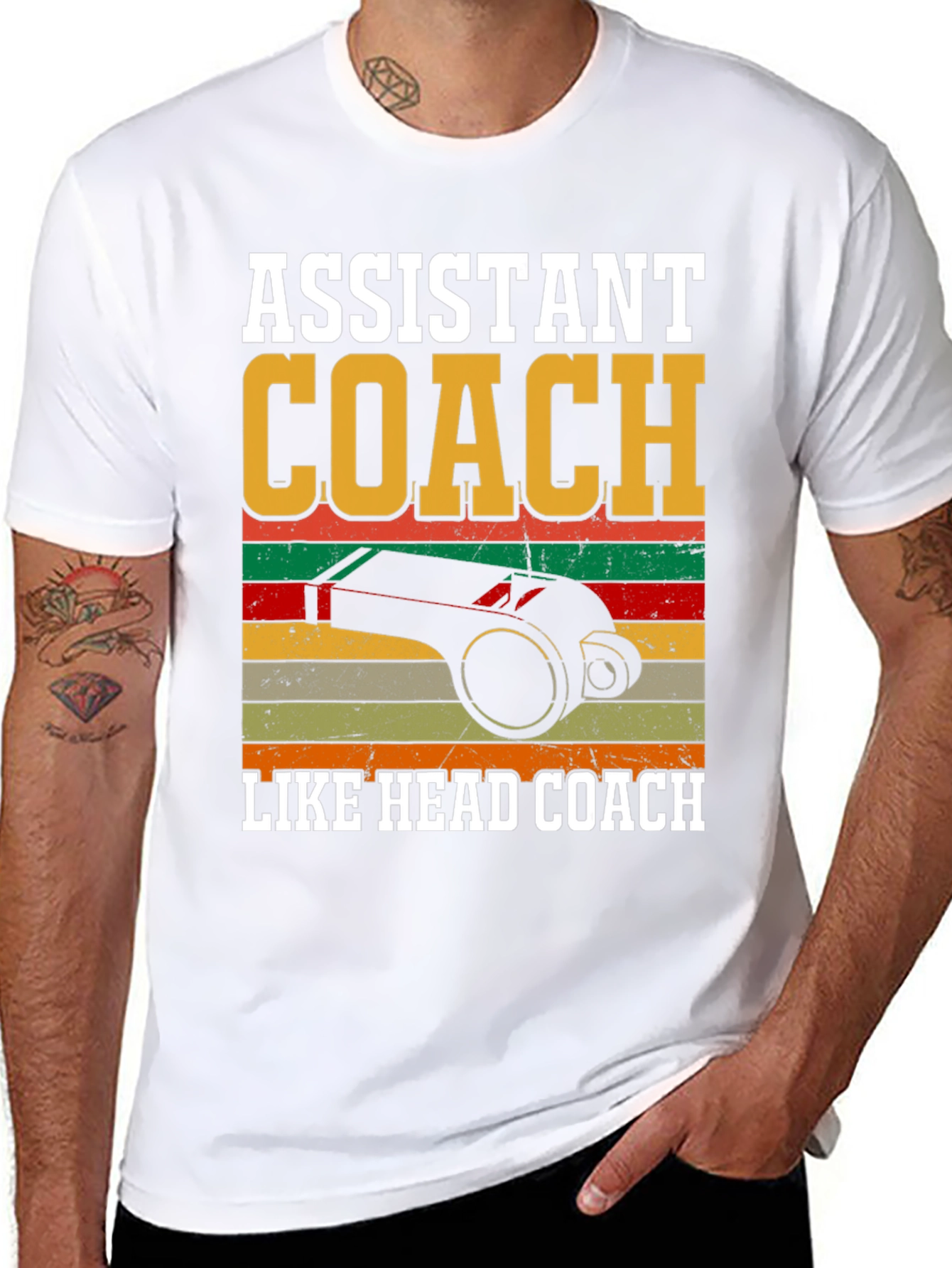 Assistant Coach T-Shirt Funny Coaching Gift Tee