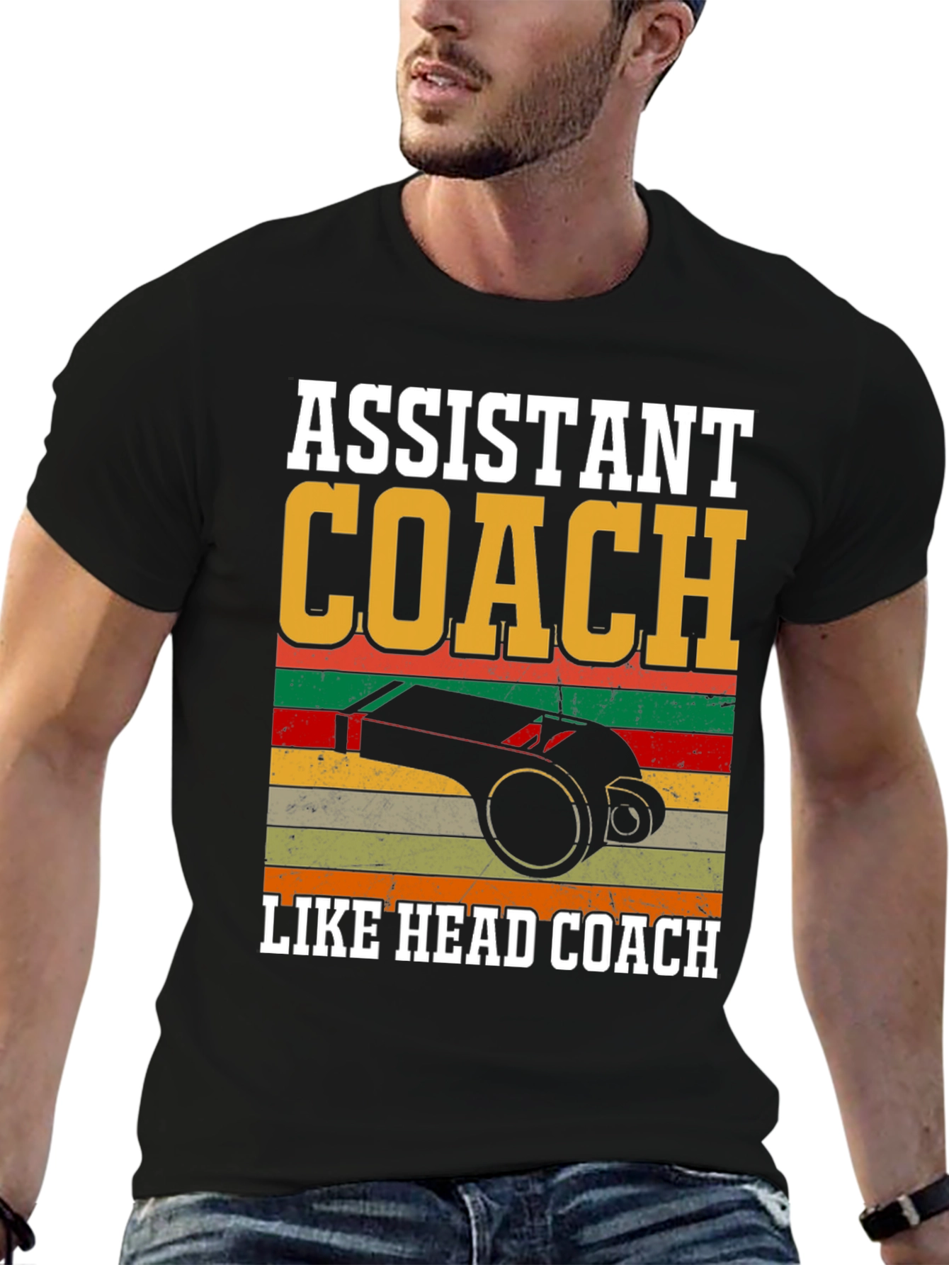 Assistant Coach T-Shirt Funny Coaching Gift Tee