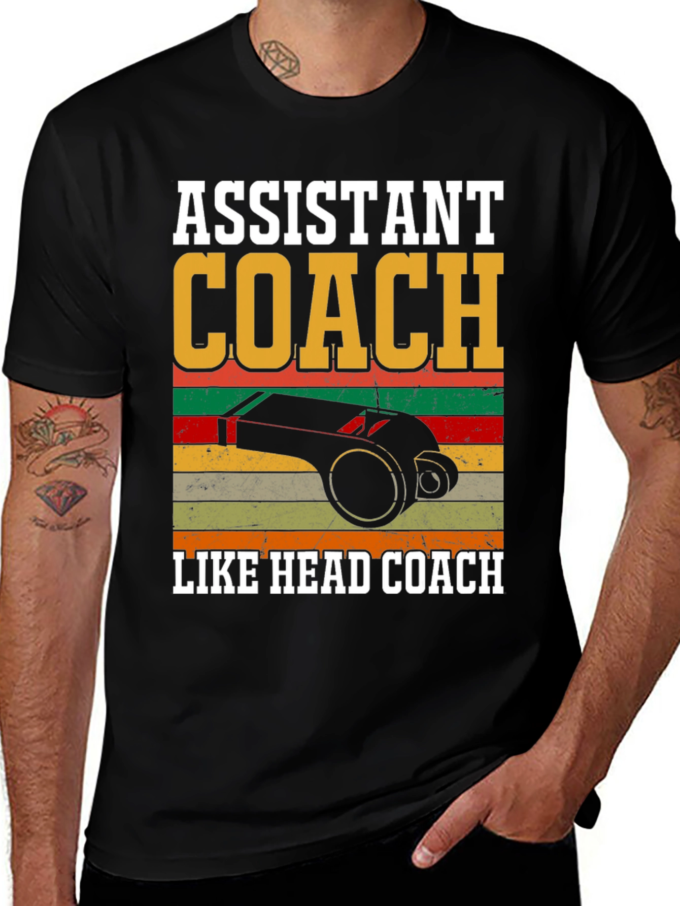 Assistant Coach T-Shirt Funny Coaching Gift Tee