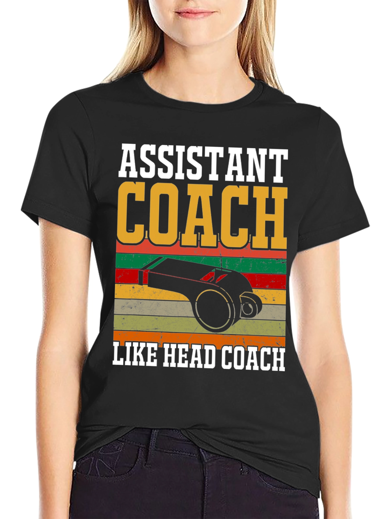 Assistant Coach T-Shirt Funny Coaching Gift Tee