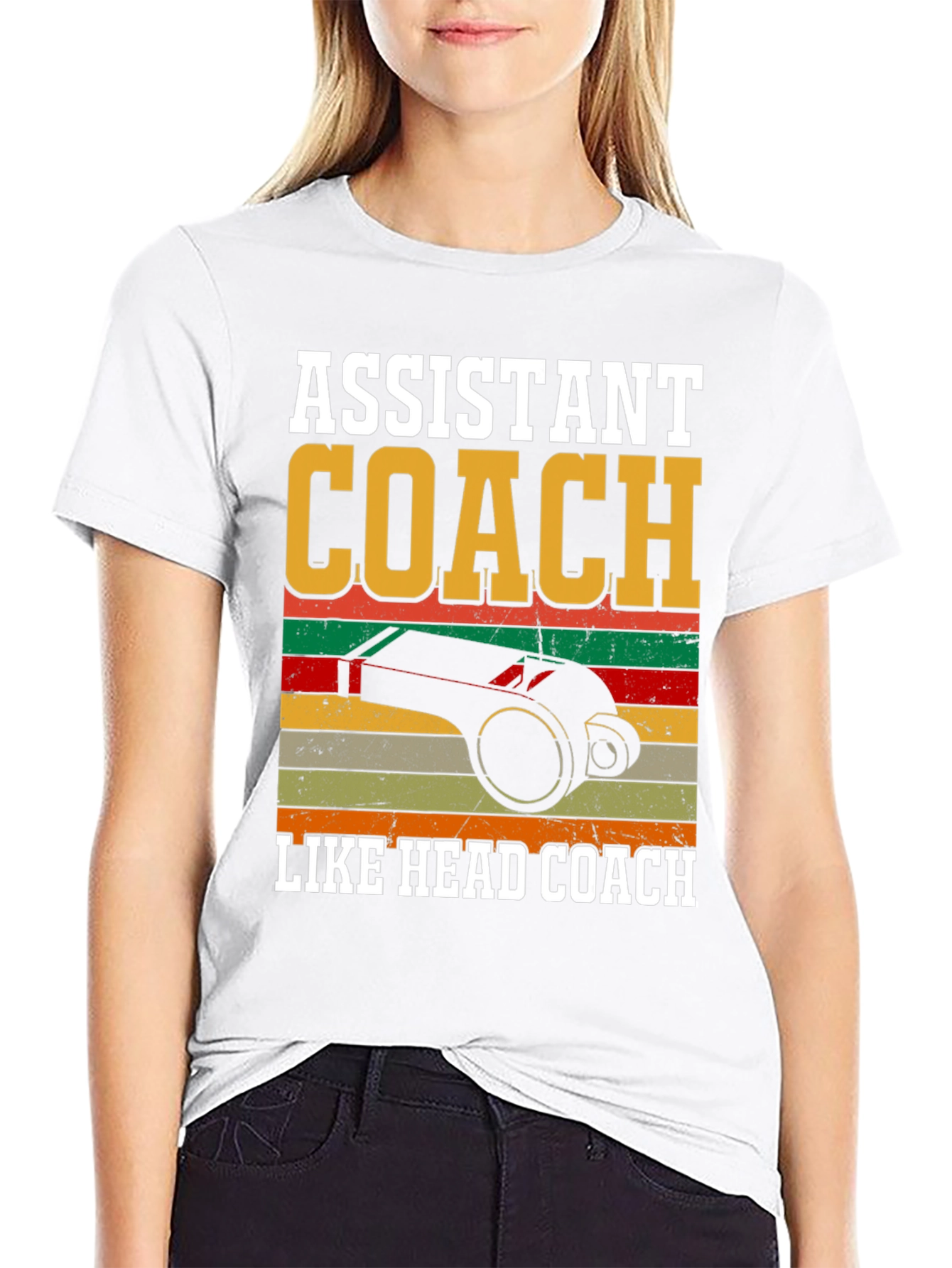 Assistant Coach T-Shirt Funny Coaching Gift Tee
