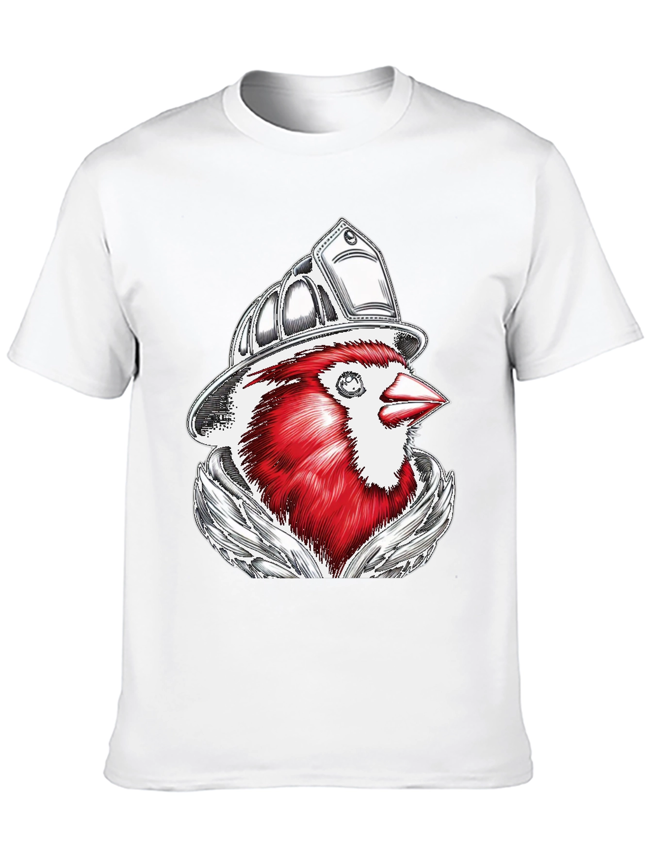 Cardinal Firefighter Graphic T-Shirt