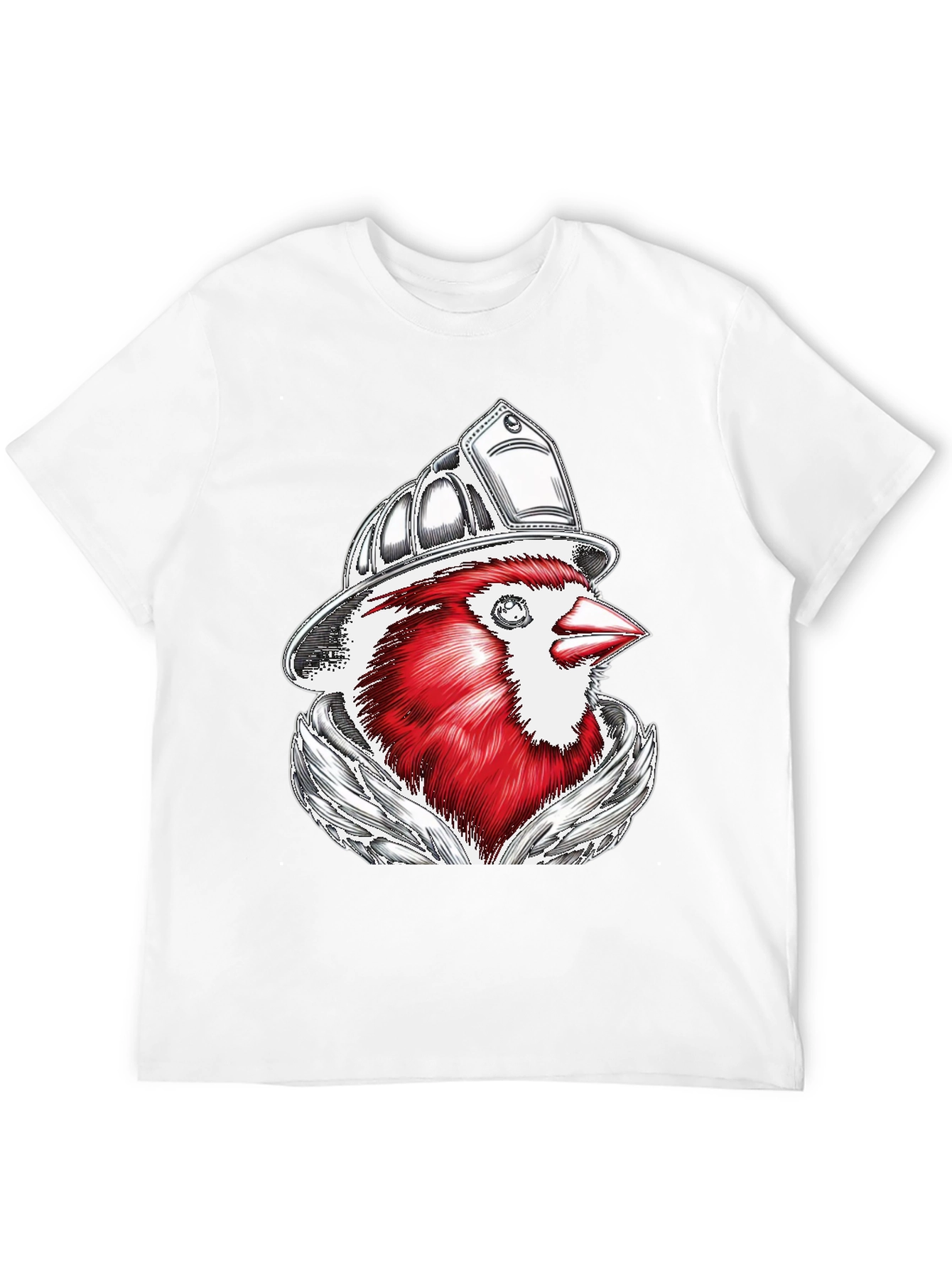 Cardinal Firefighter Graphic T-Shirt