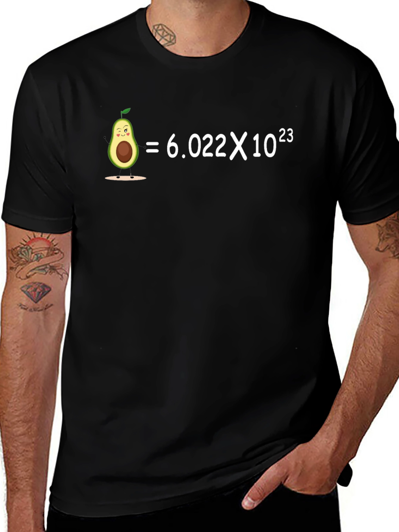 Avogadros Avocado Pun T-Shirt