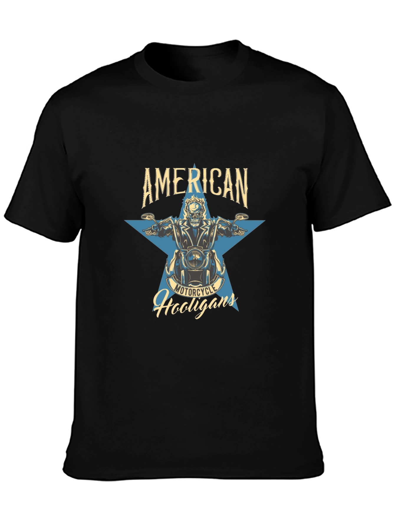 American Motorcycle Hooligans Graphic T-Shirt