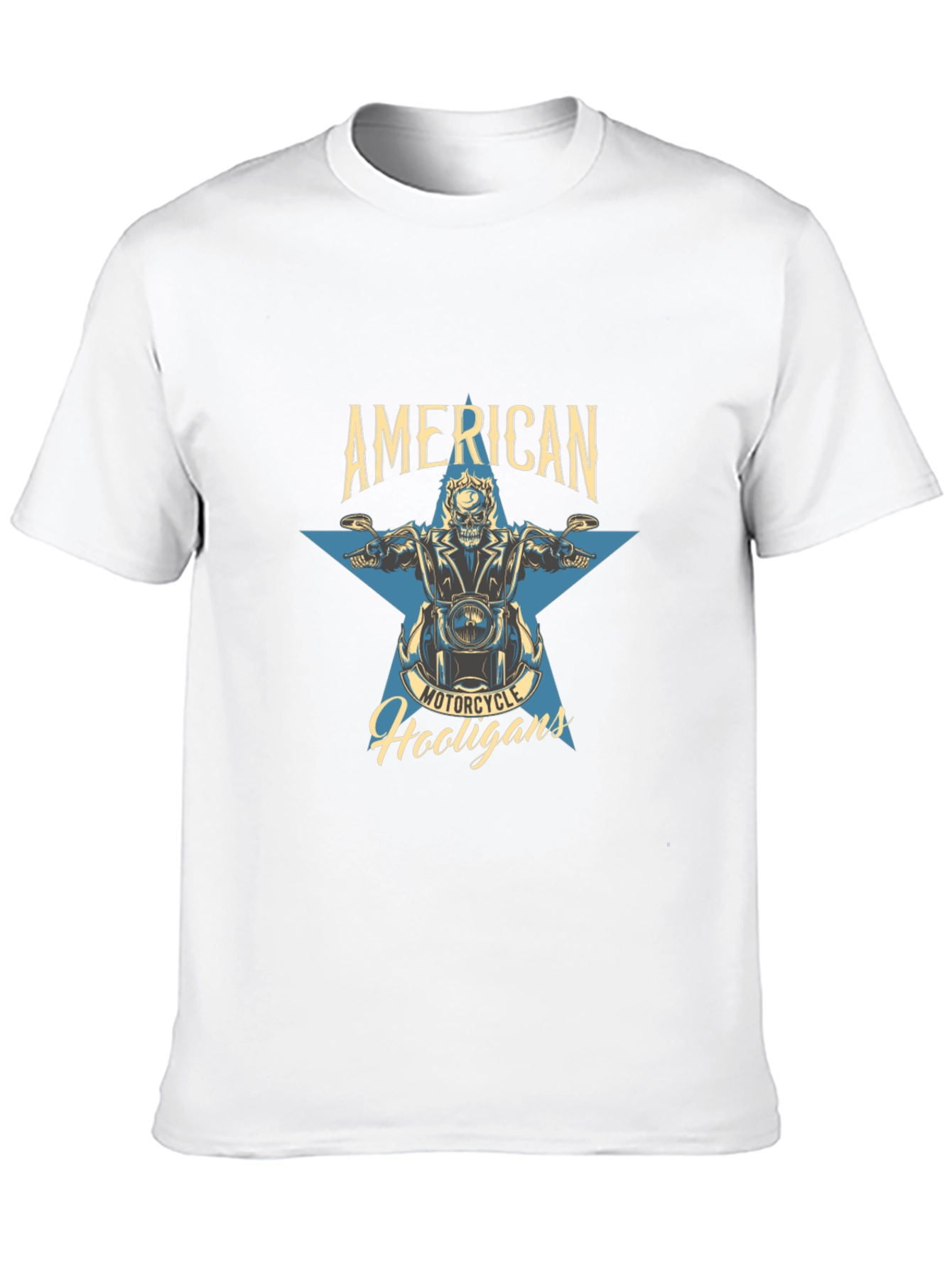 American Motorcycle Hooligans Graphic T-Shirt