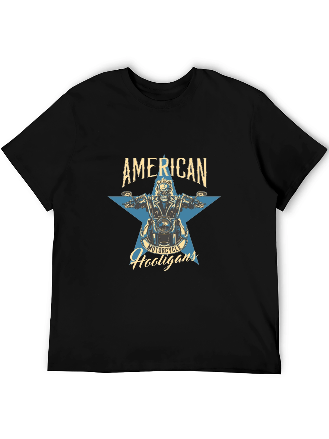 American Motorcycle Hooligans Graphic T-Shirt