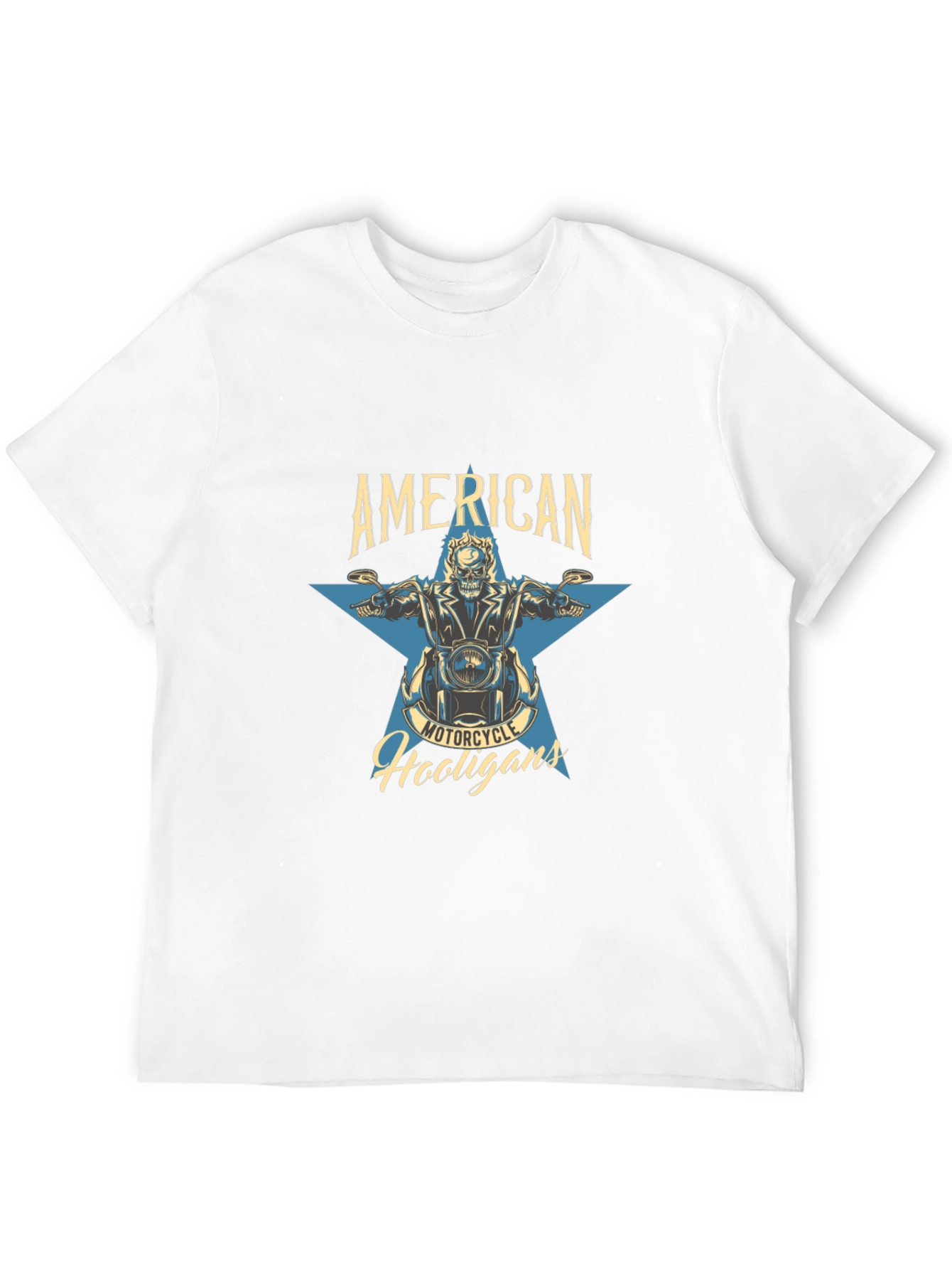 American Motorcycle Hooligans Graphic T-Shirt