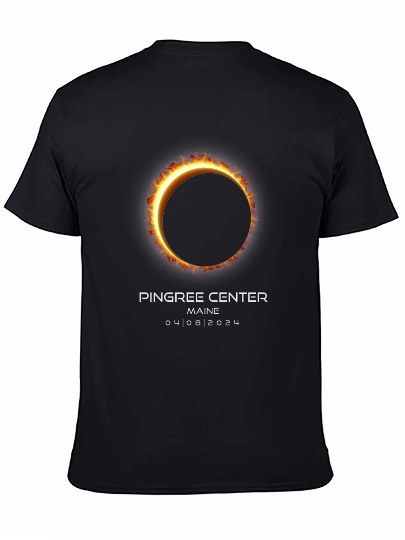 Eclipse 2024 T-Shirt - Pingree Center Maine