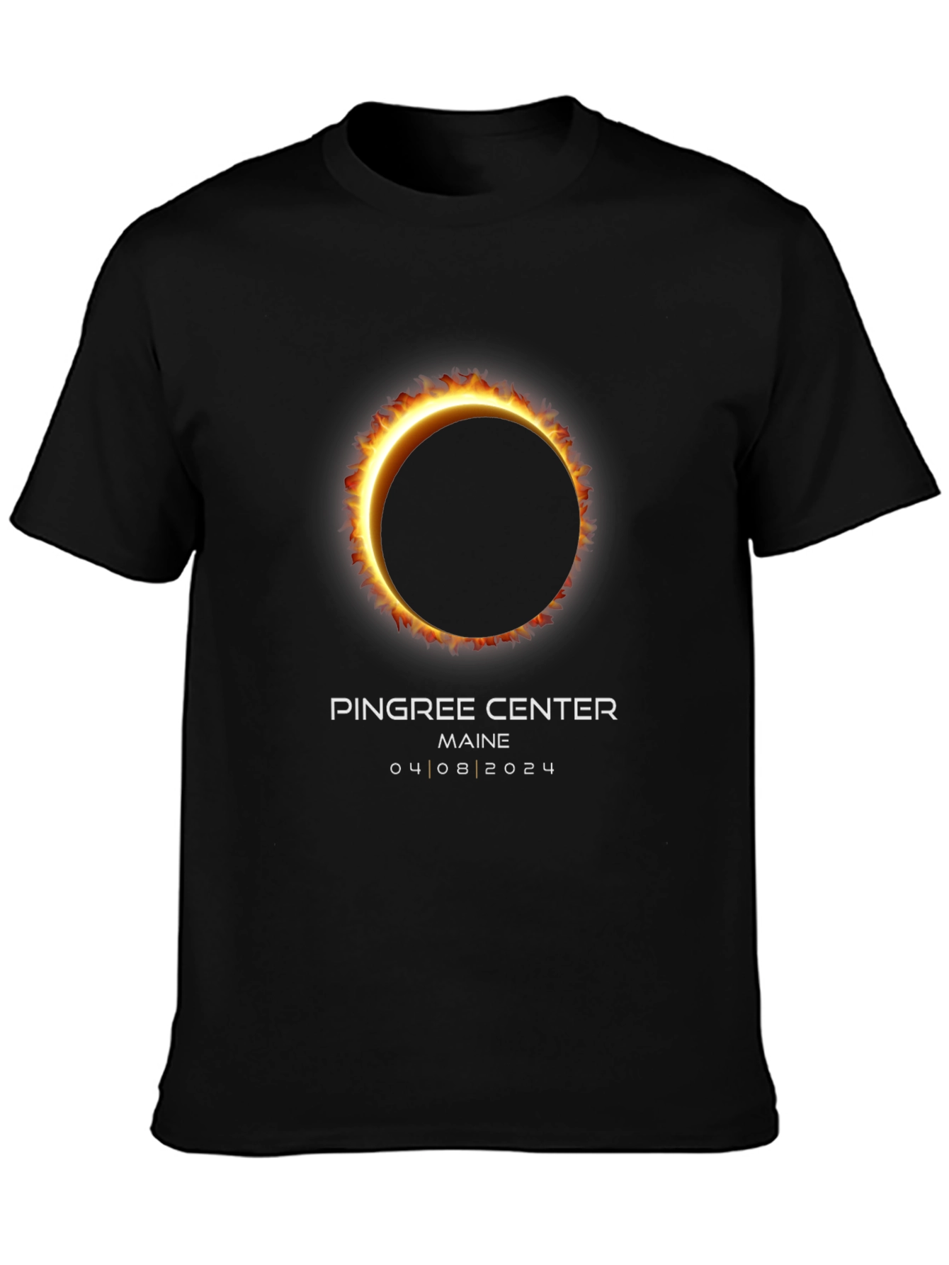 Eclipse 2024 T-Shirt - Pingree Center Maine