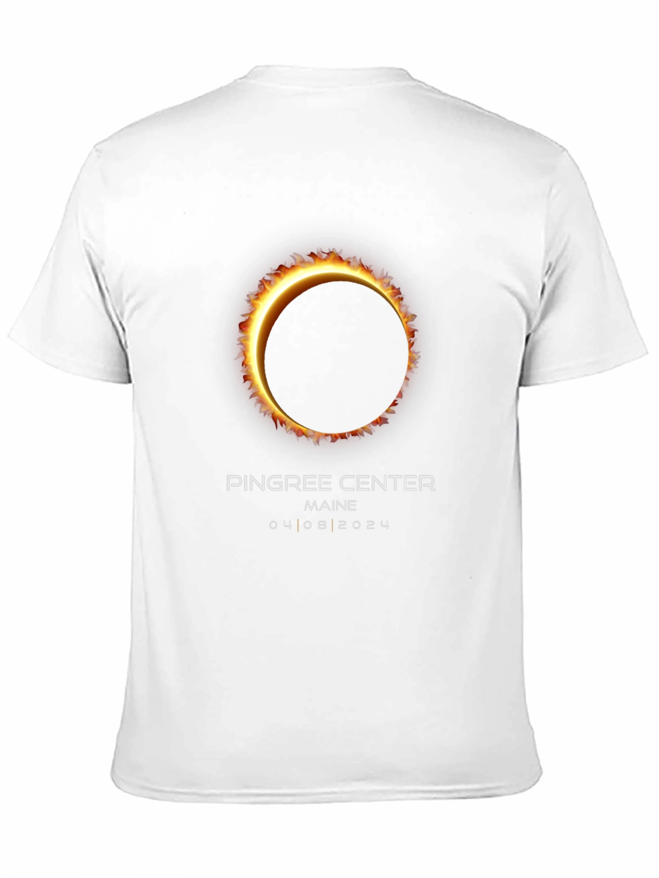 Eclipse 2024 T-Shirt - Pingree Center Maine