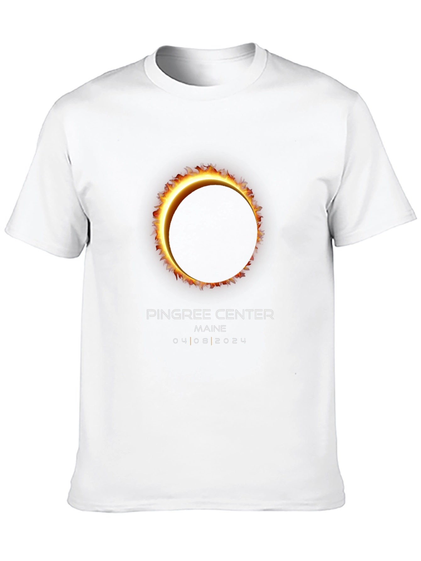 Eclipse 2024 T-Shirt - Pingree Center Maine