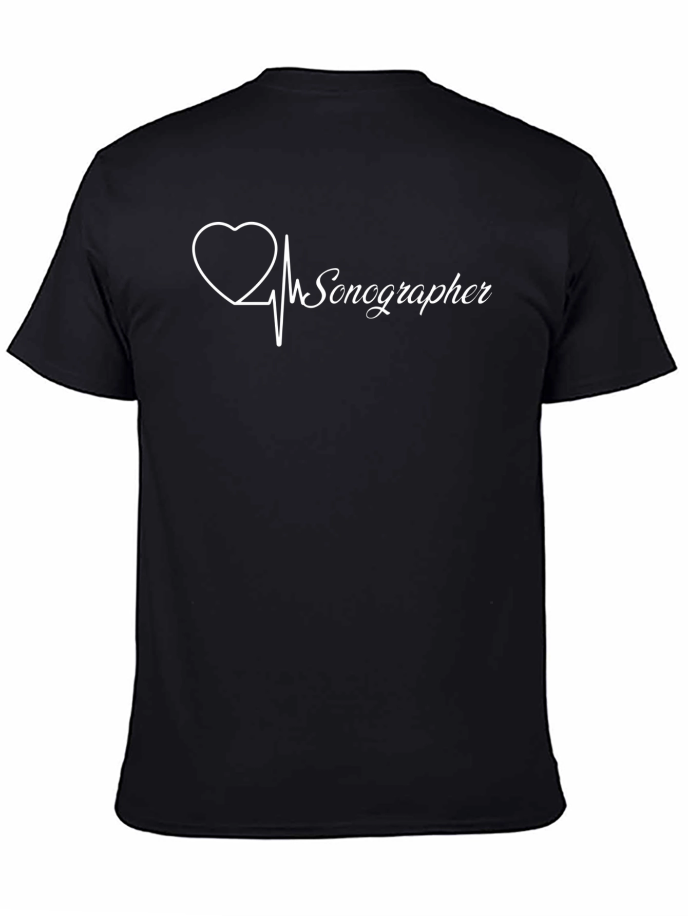 Sonographer Heartbeat T-Shirt - Medical Professional Tee