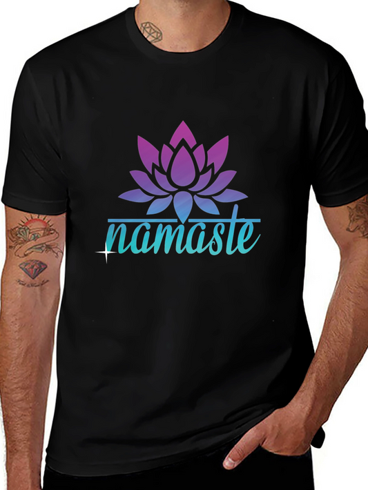 Namaste Lotus Graphic Tee