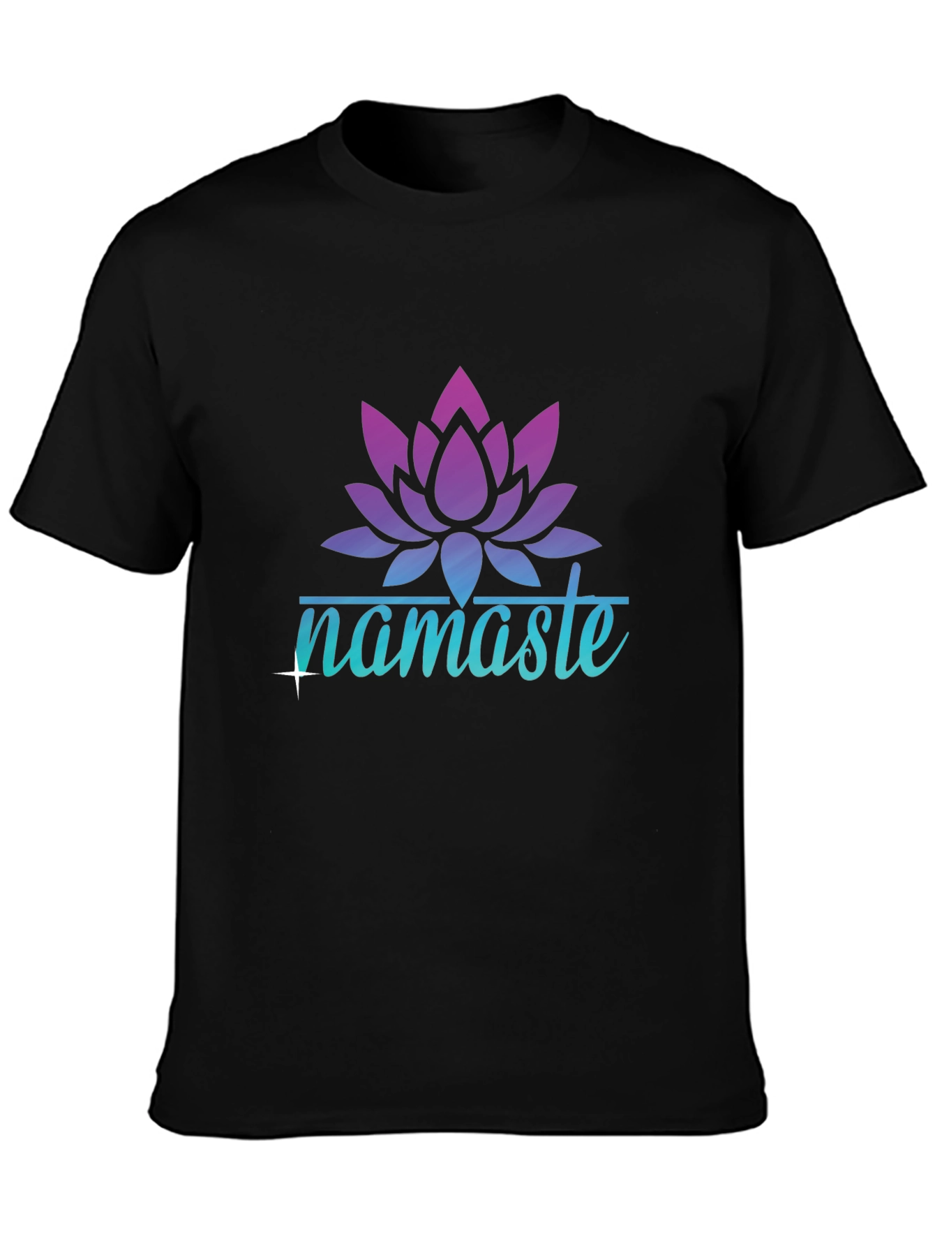 Namaste Lotus Graphic Tee