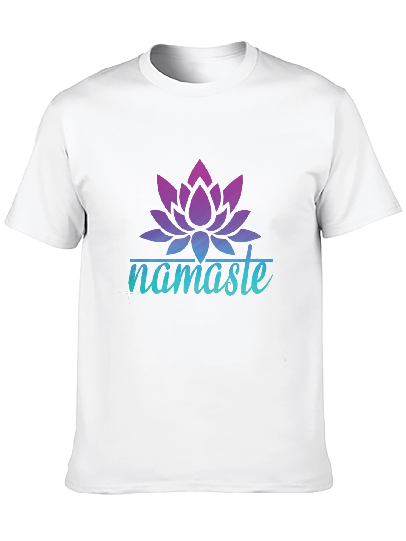 Namaste Lotus Graphic Tee