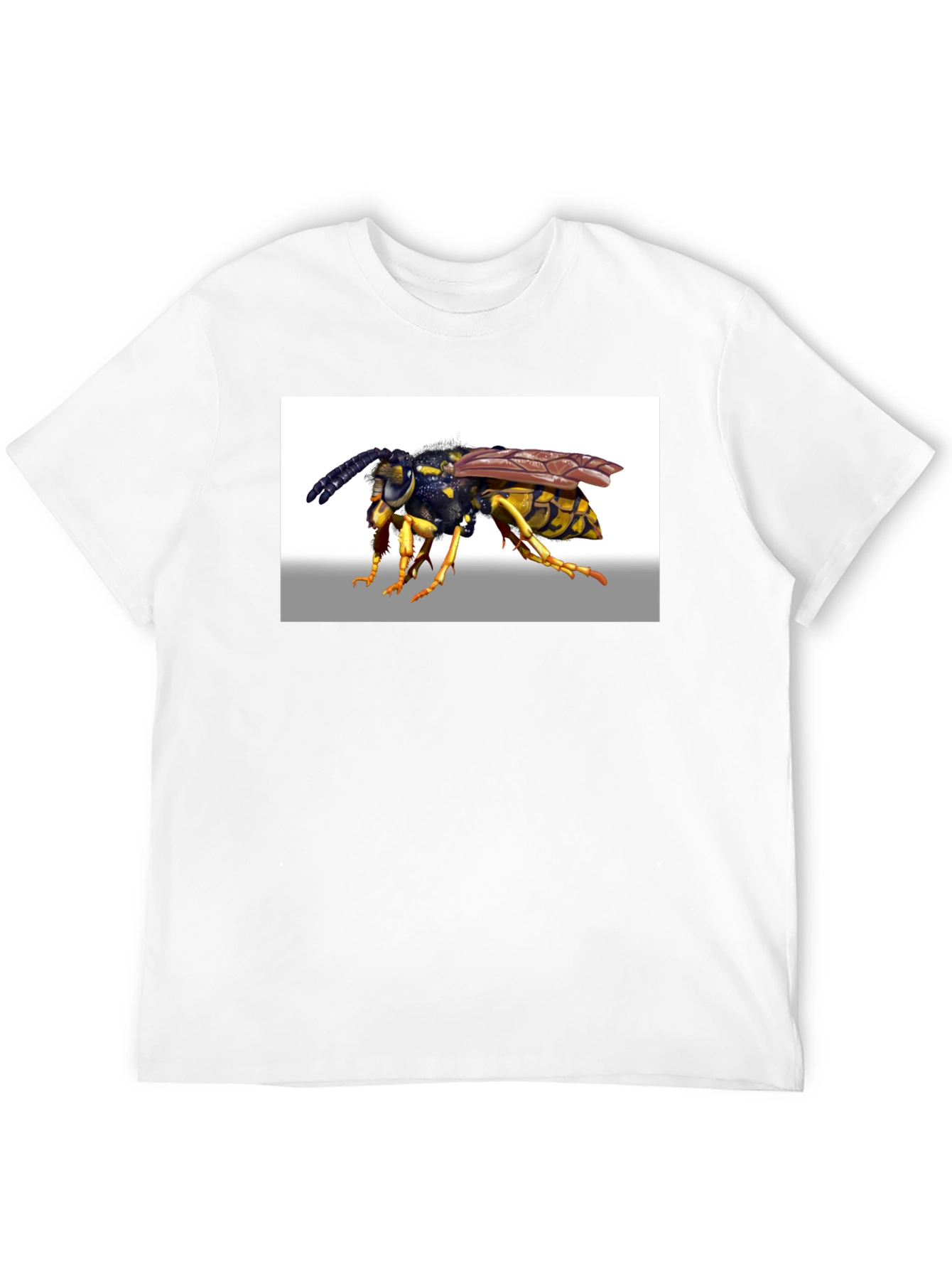 Wasp Graphic T-Shirt - Black Cotton Tee