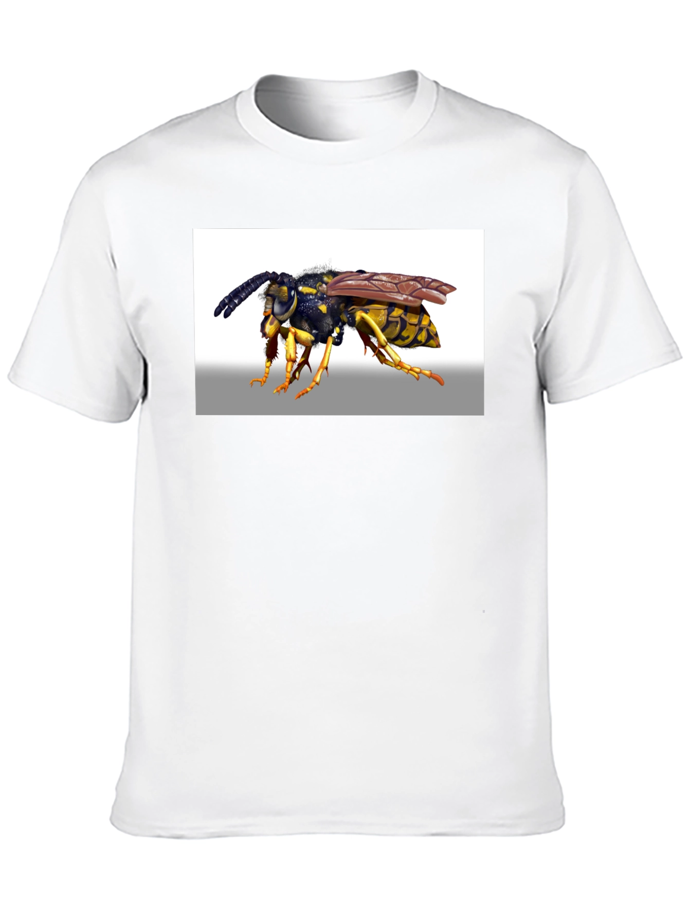 Wasp Graphic T-Shirt - Black Cotton Tee