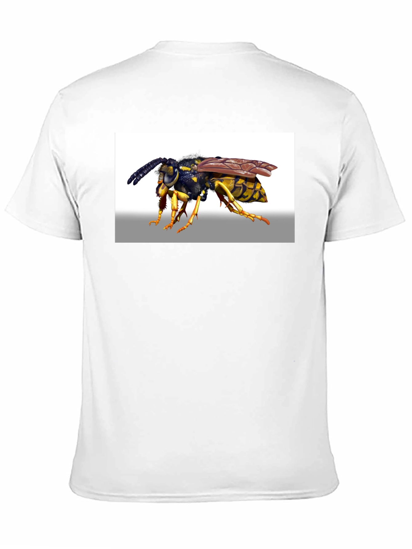Wasp Graphic T-Shirt - Black Cotton Tee