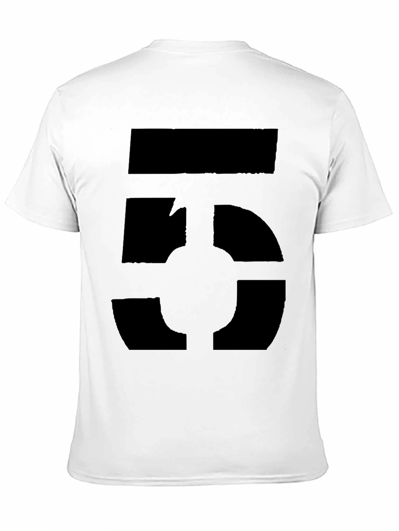 Number 5 Graphic Tee - Modern Casual Style
