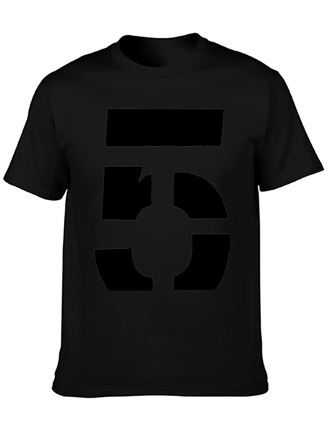 Number 5 Graphic Tee - Modern Casual Style