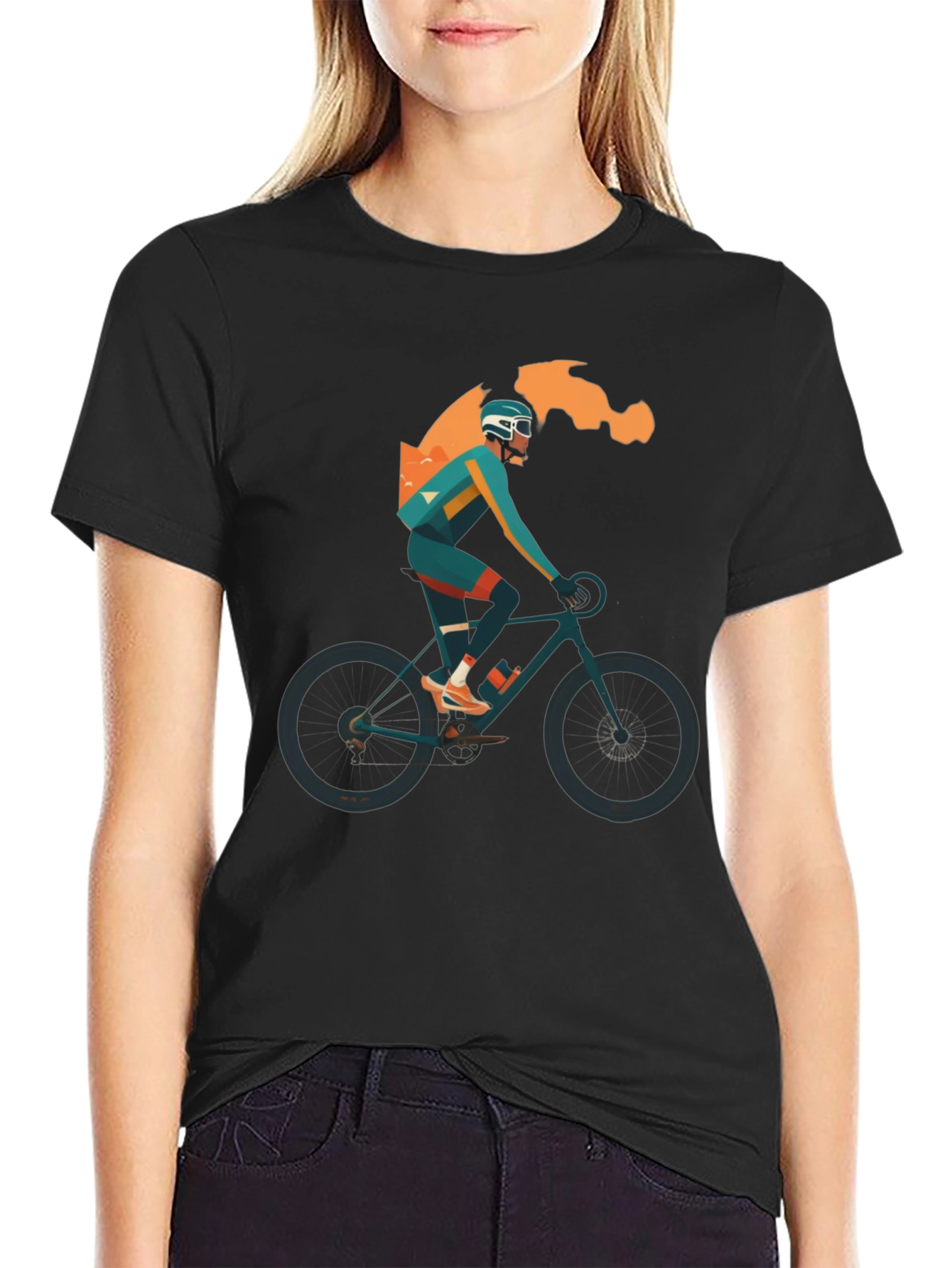 Cyclist Graphic T-Shirt - Ride in Style!