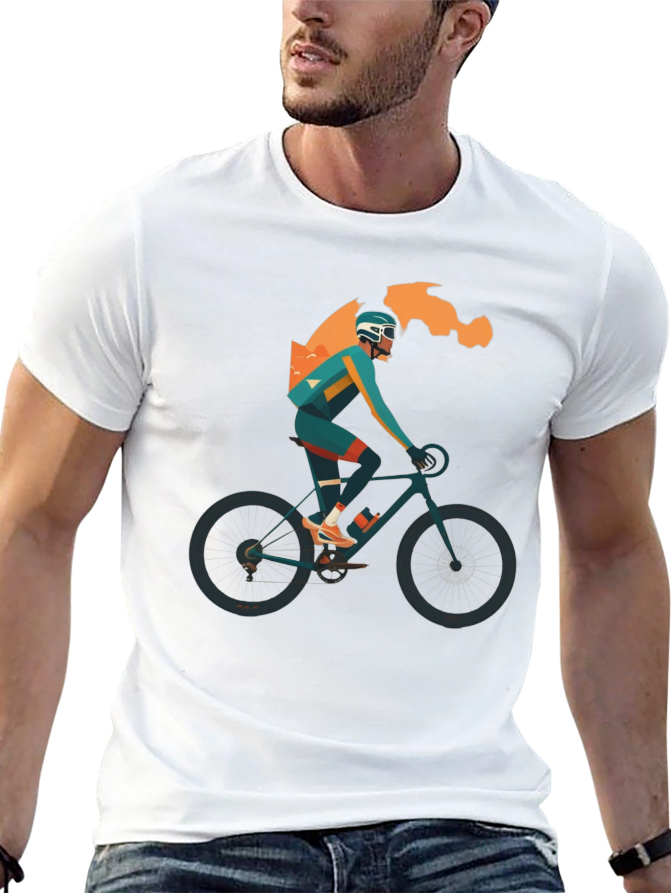 Cyclist Graphic T-Shirt - Ride in Style!