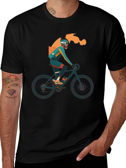 Cyclist Graphic T-Shirt - Ride in Style!