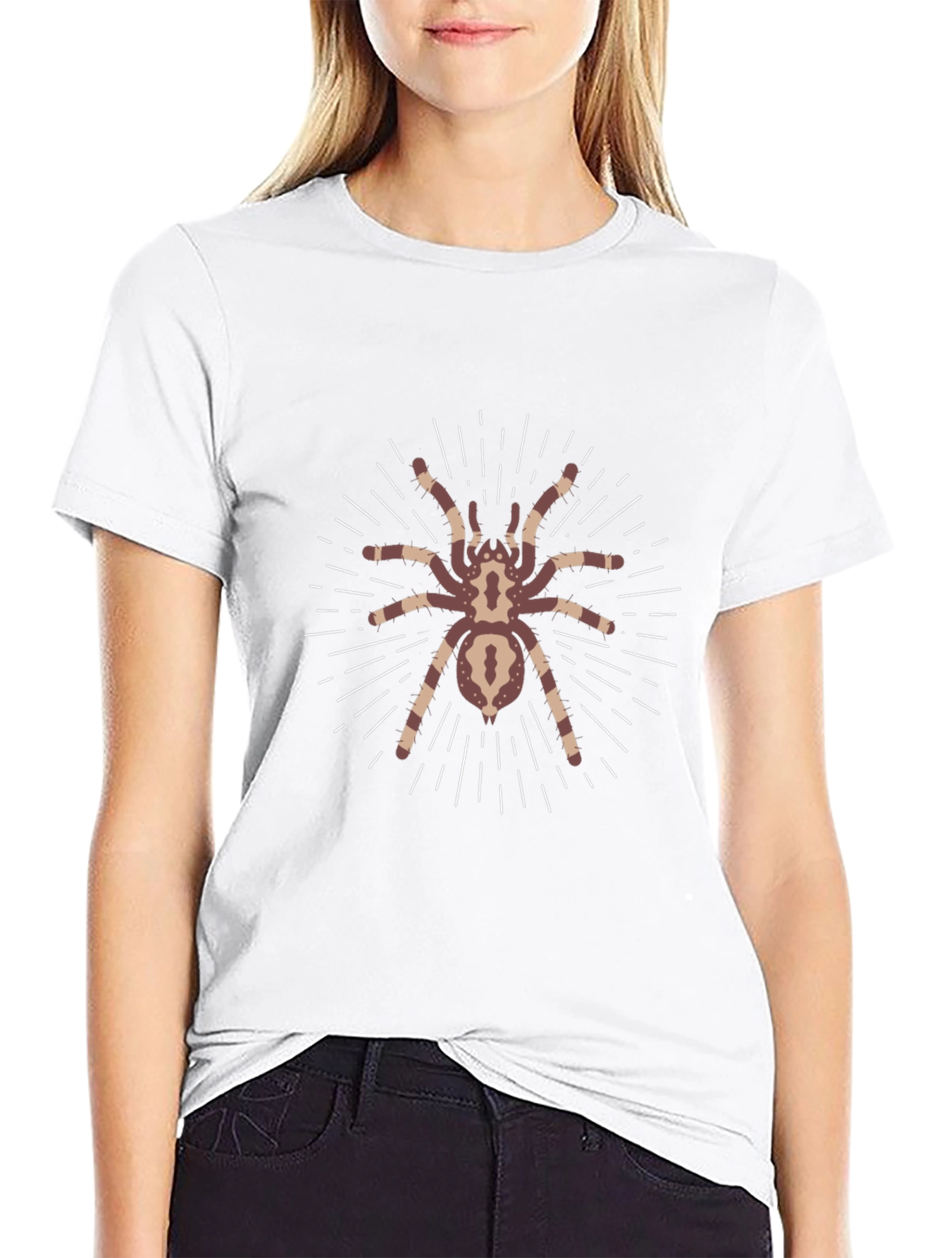 Spider Graphic Tee - Unique Design