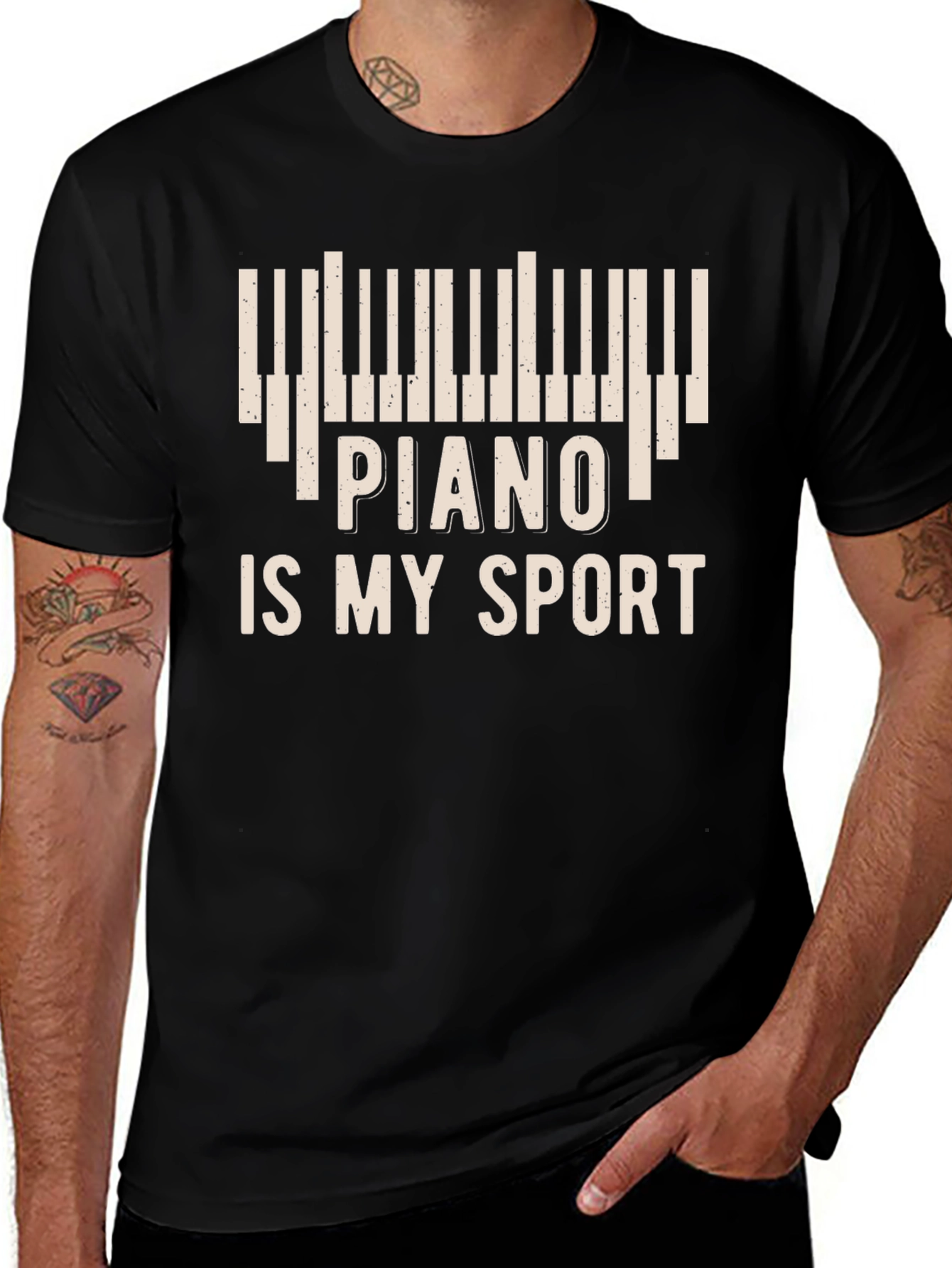 Piano Is My Sport T-Shirt - Musician Tee