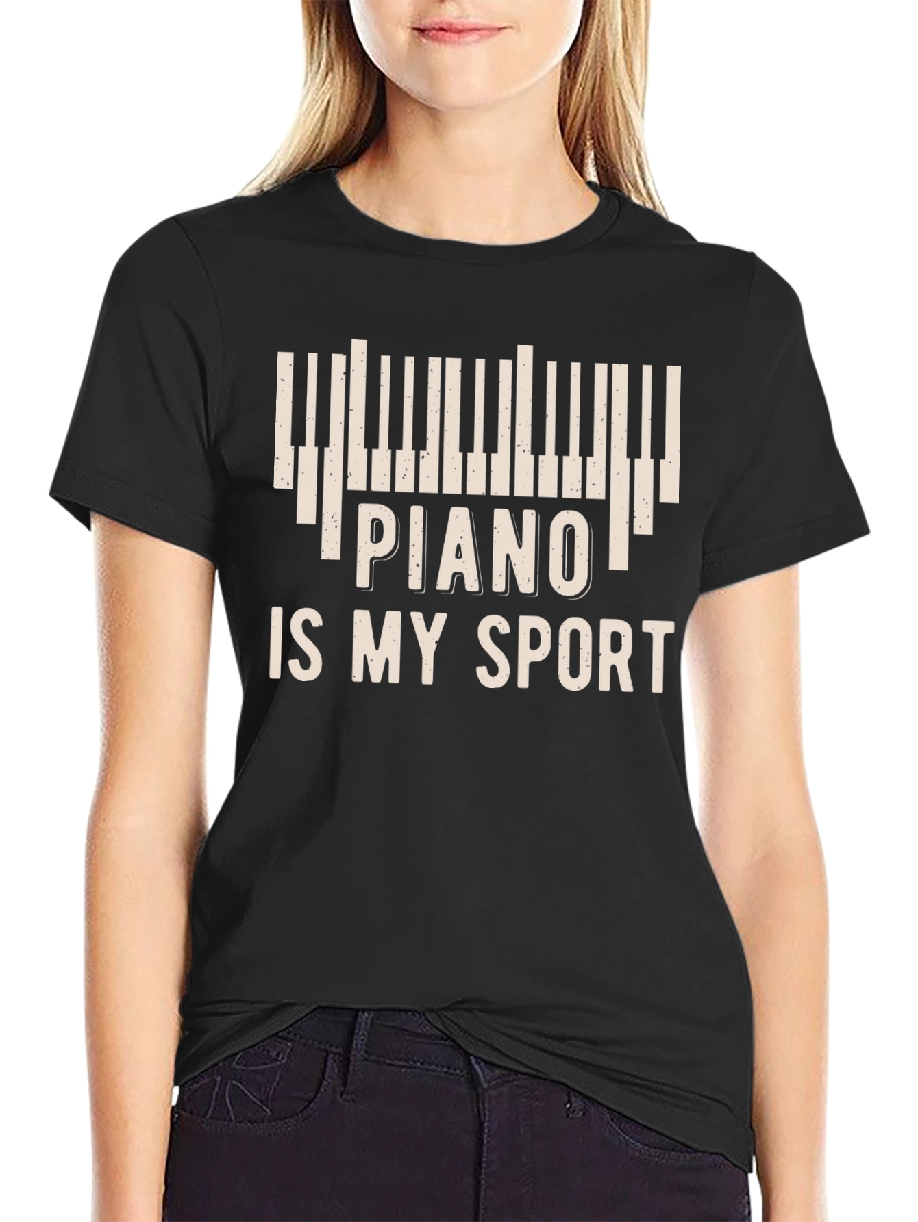Piano Is My Sport T-Shirt - Musician Tee